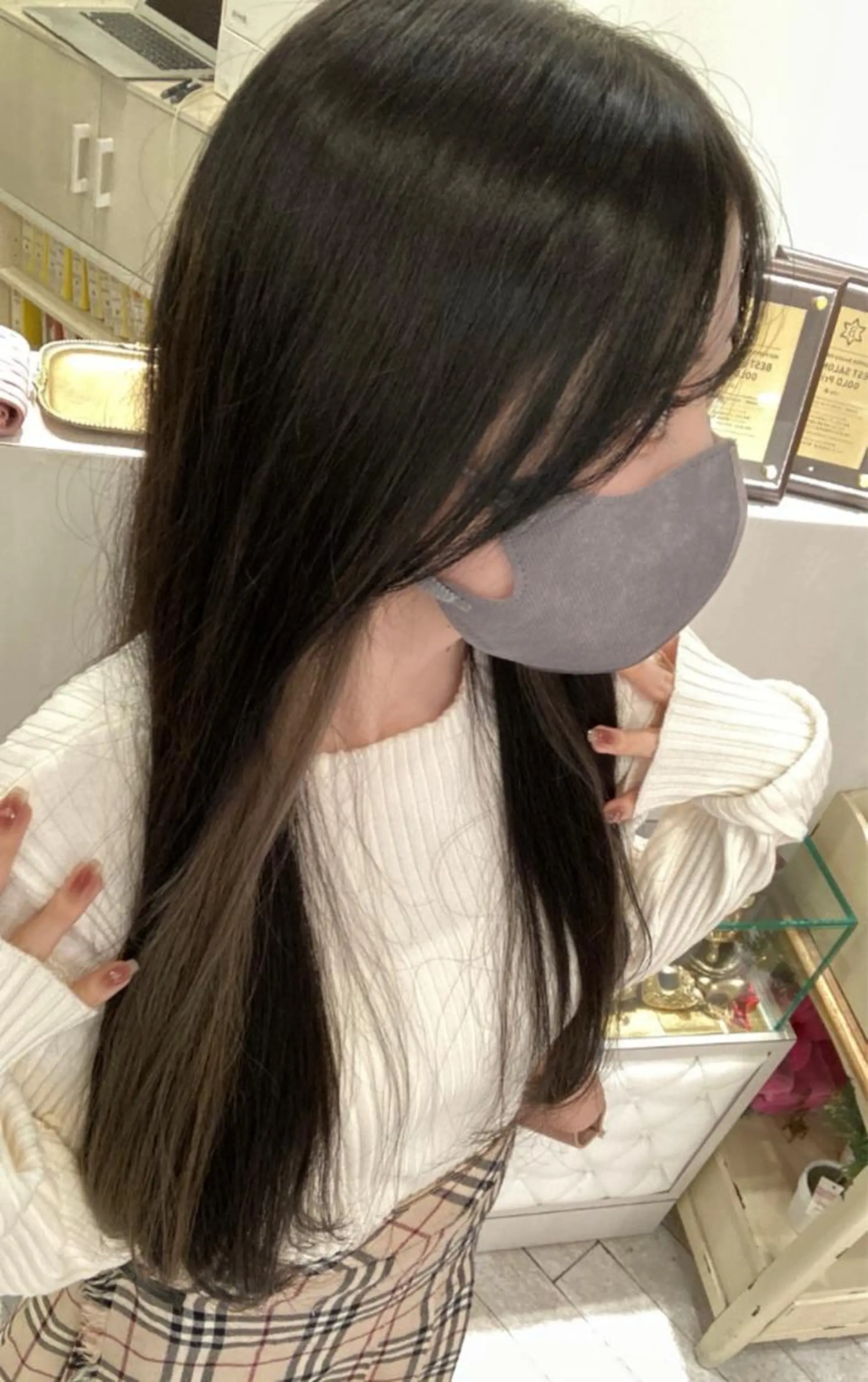 ロング カラー グレージュ インナーカラー Lita（リタ）所属・十希羽 / Litaのヘアスタイル