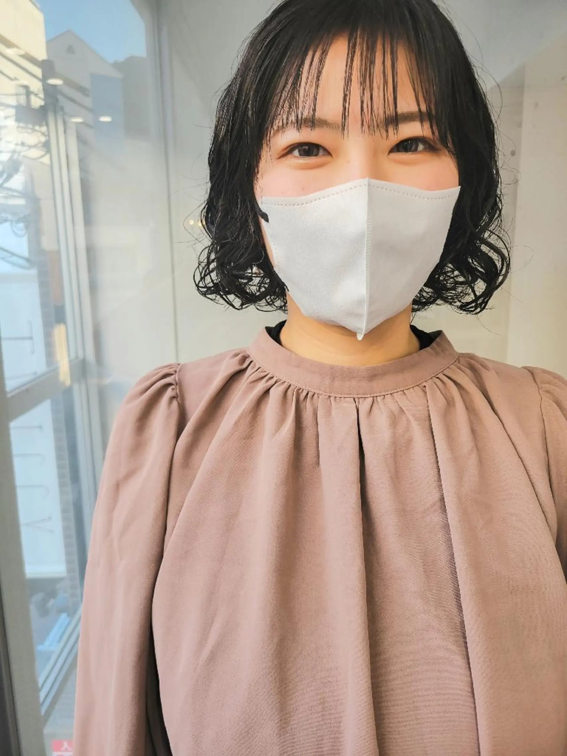 ショート パーマ 佐伯 彰太のヘアスタイル