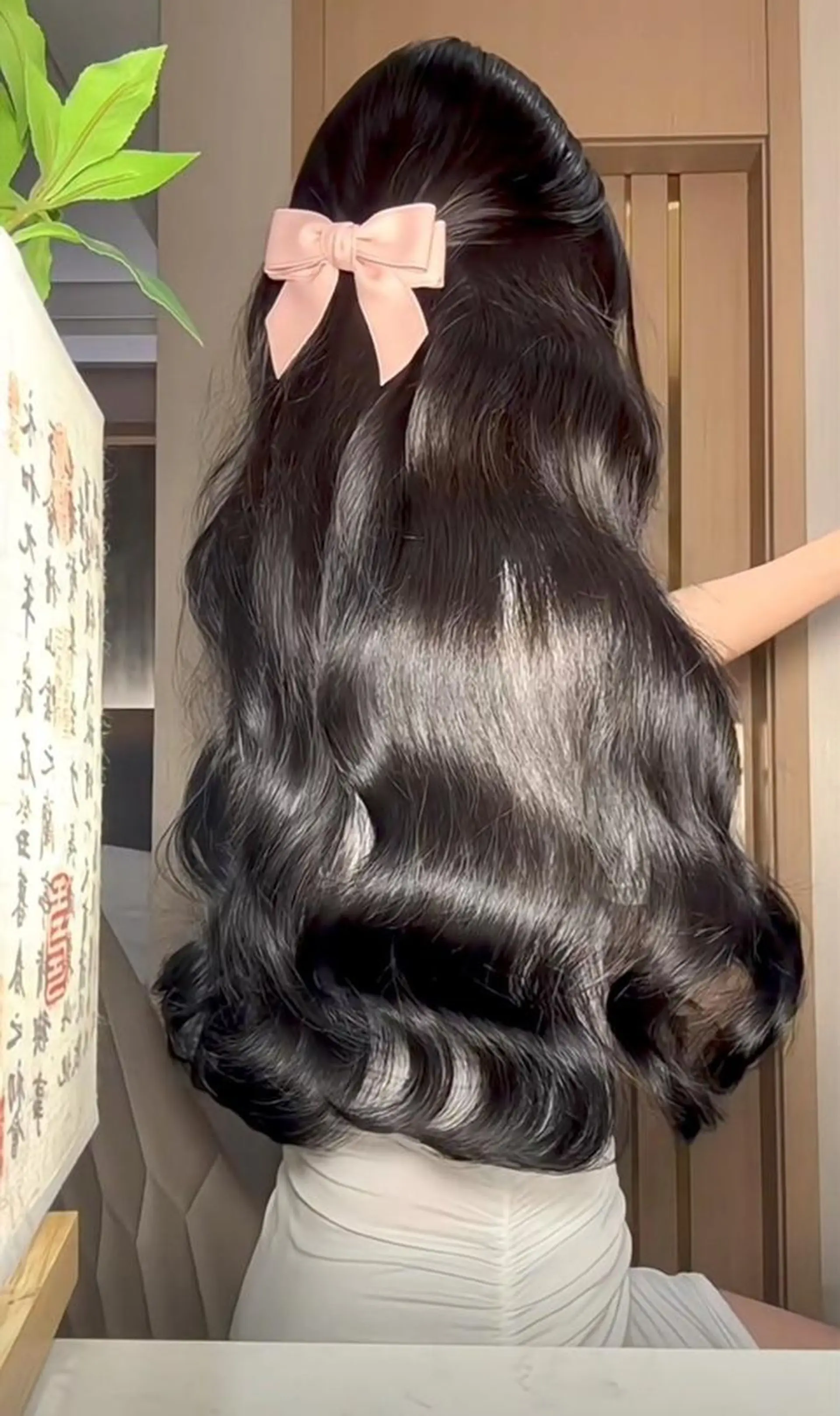 カラー girly hair ♡暗髪♡透明感ヘアのヘアスタイル