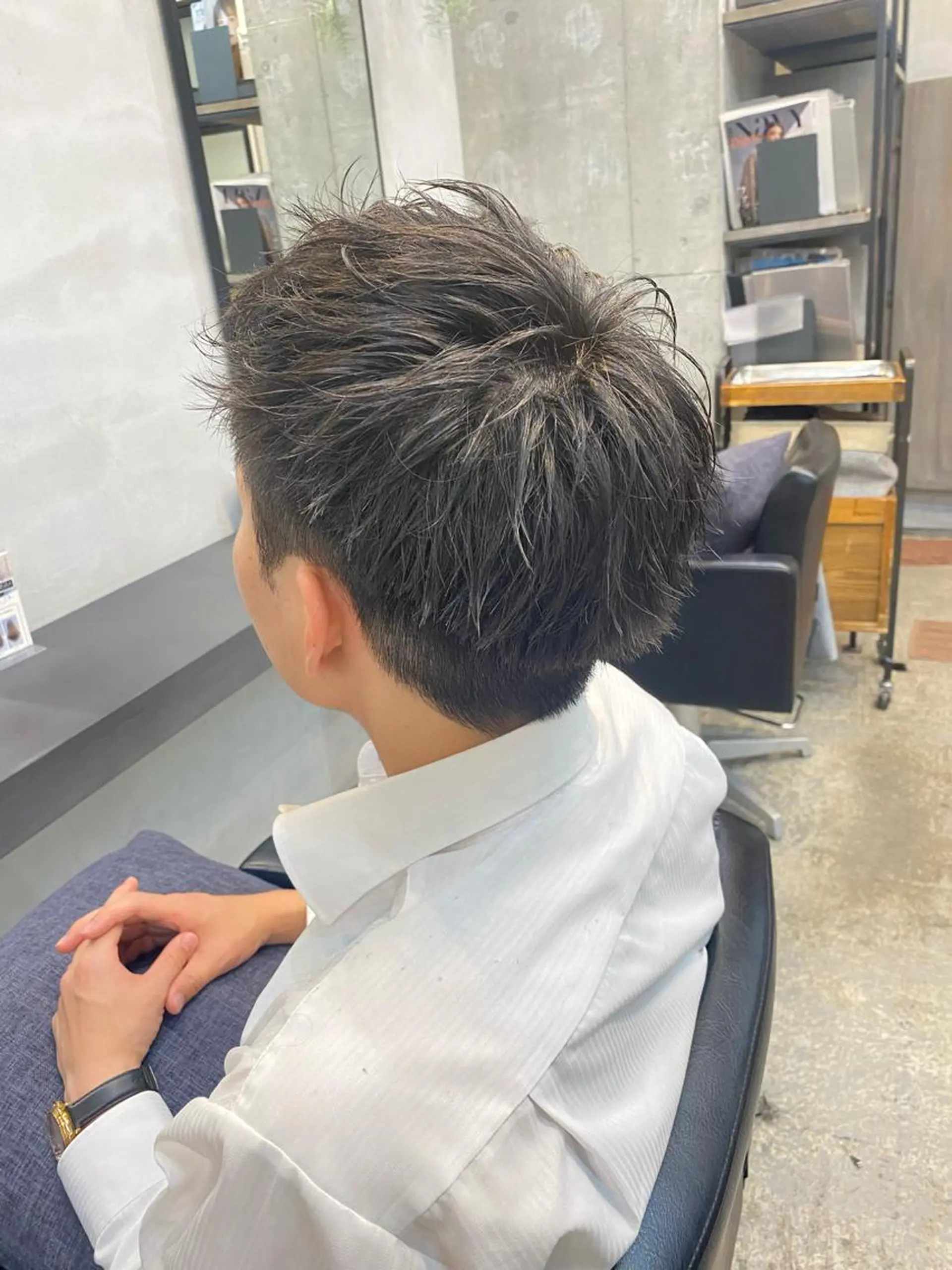 ショート メンズ ベリーショート yamashita moekaのヘアスタイル