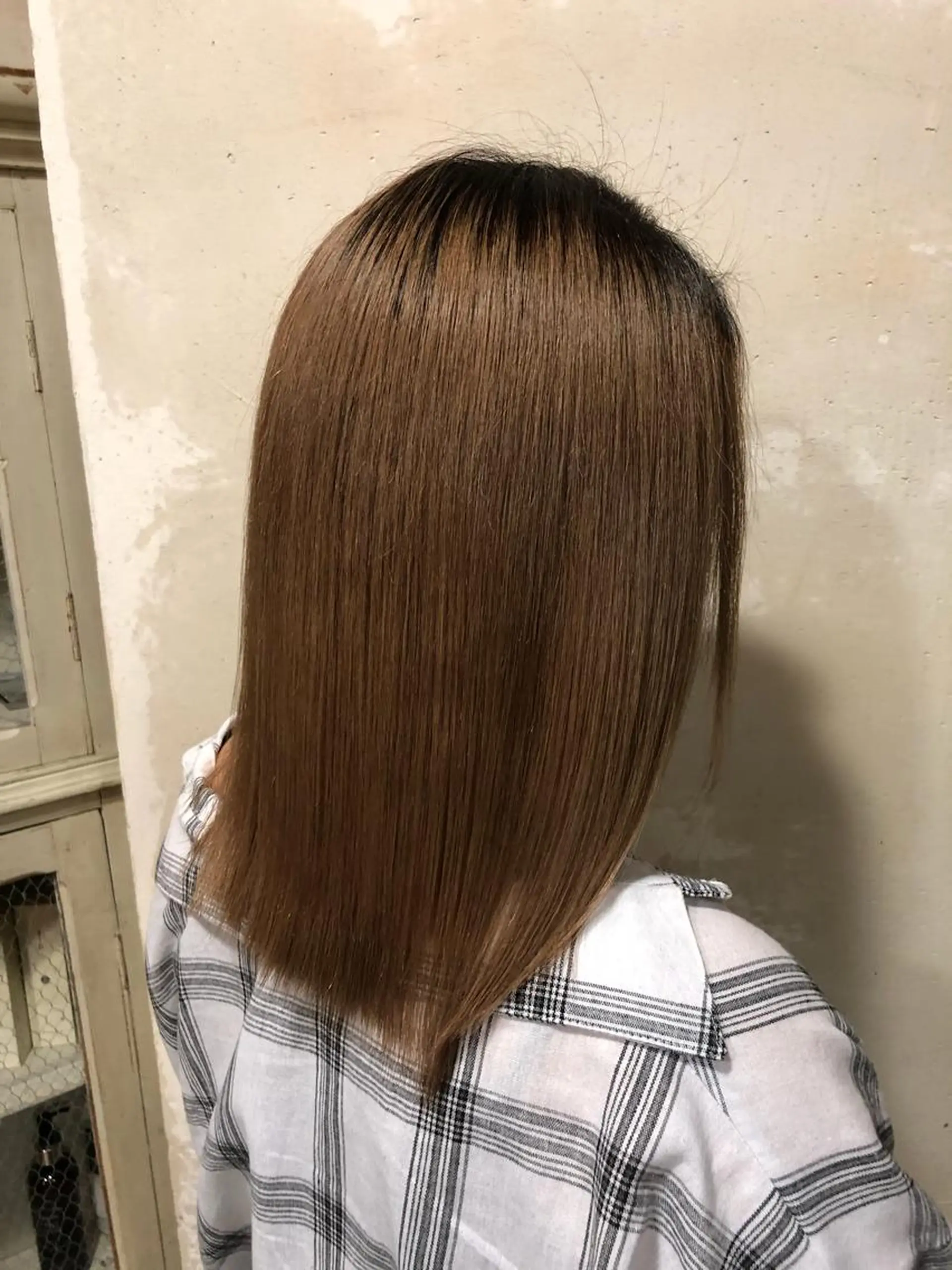 ロング 前平 友慈のヘアスタイル