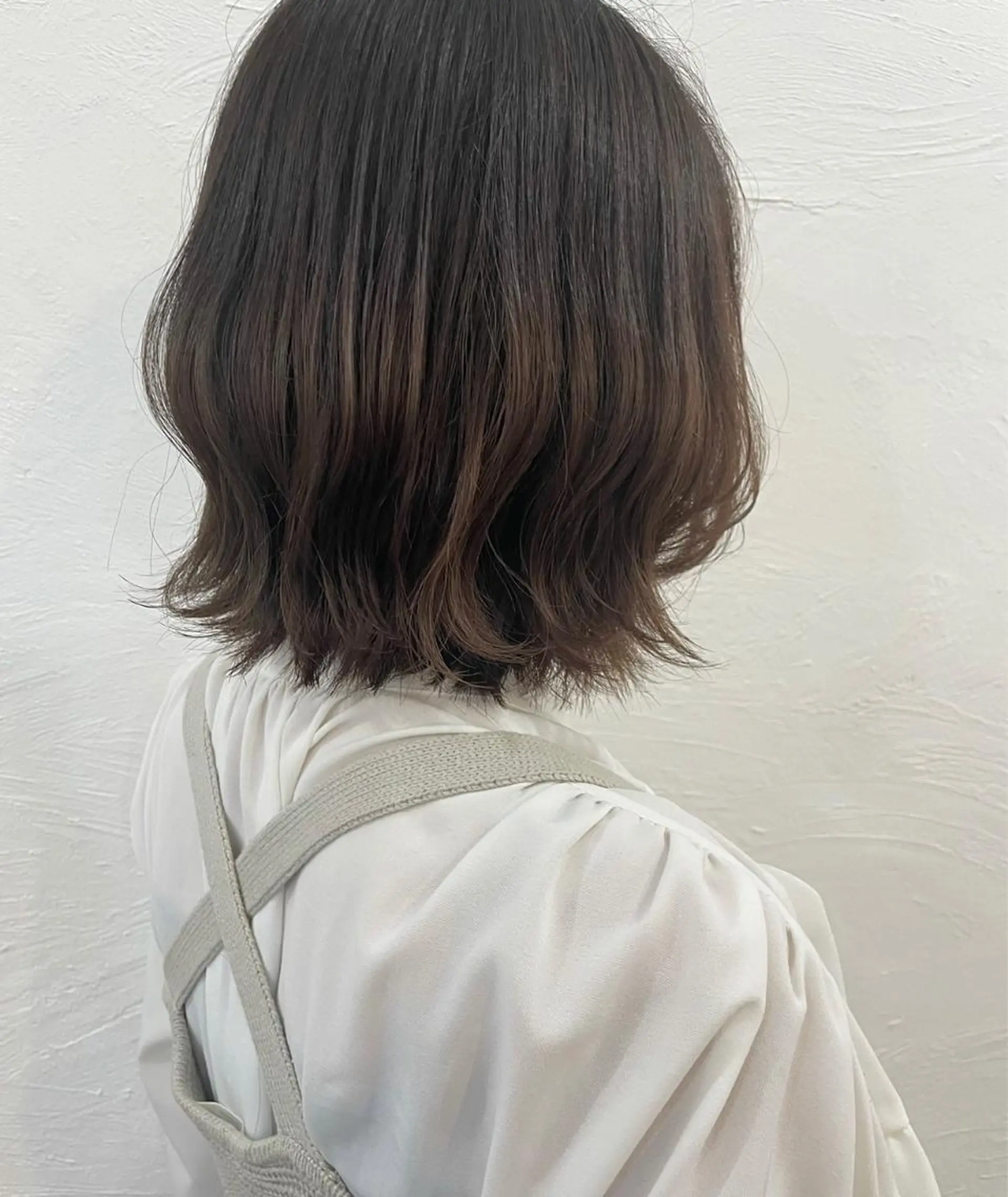 ミディアム ボブ REttice所属・河野 満月のヘアスタイル