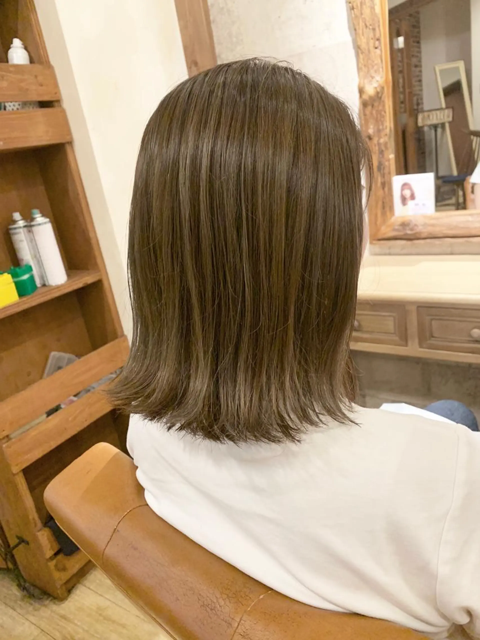 ショート カラー アッシュ ベージュカラー 透明感カラー ハイライトカラー ハイライト カット ヘアカラー SALOWIN(サロウィン)広島並木通り所属・田村和範/似合わせ カラー/縮毛矯正のヘアスタイル