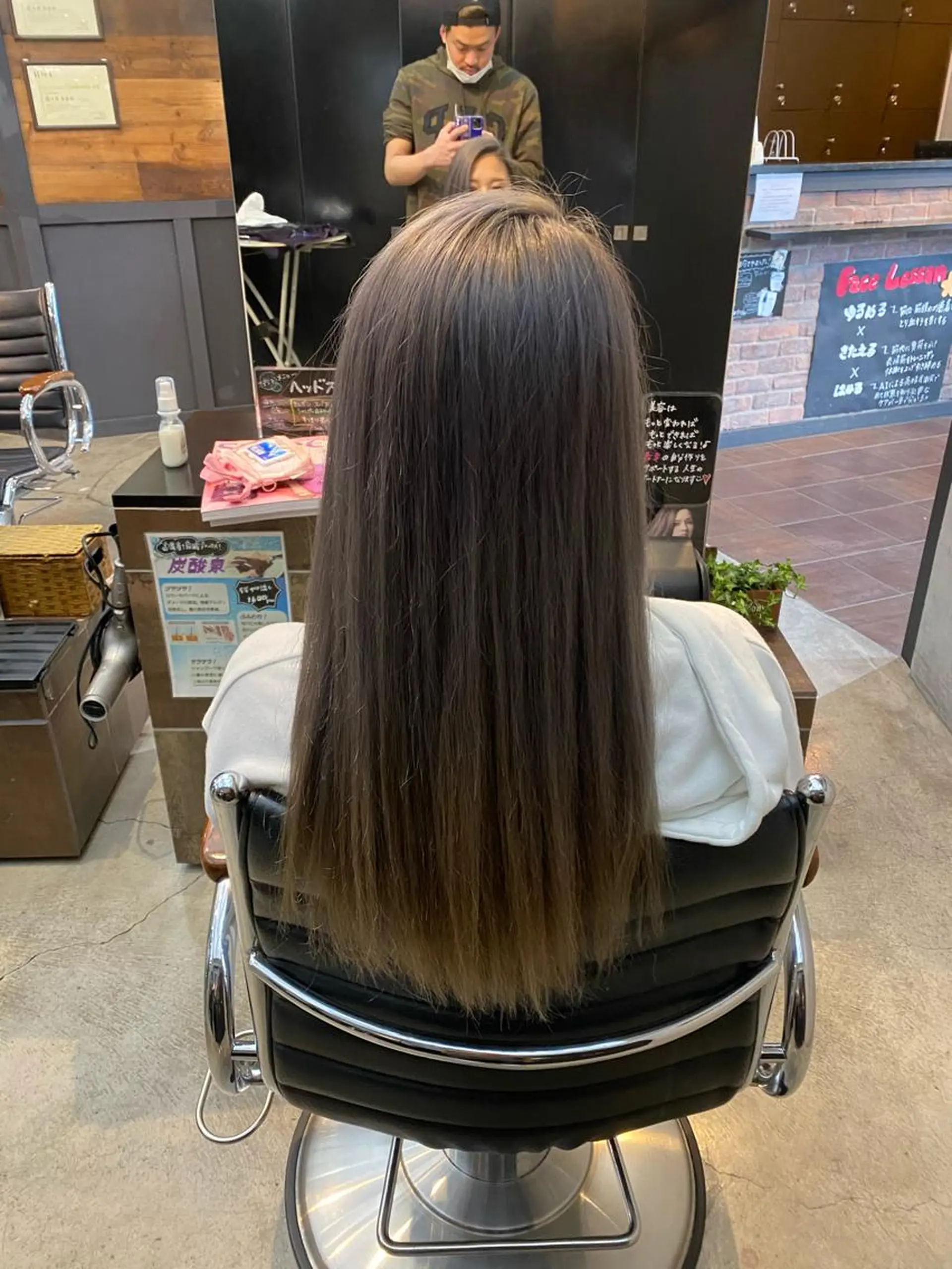ロング カラー フォーリア(Foglia)所属・foglia 坪来　祥汰のヘアスタイル