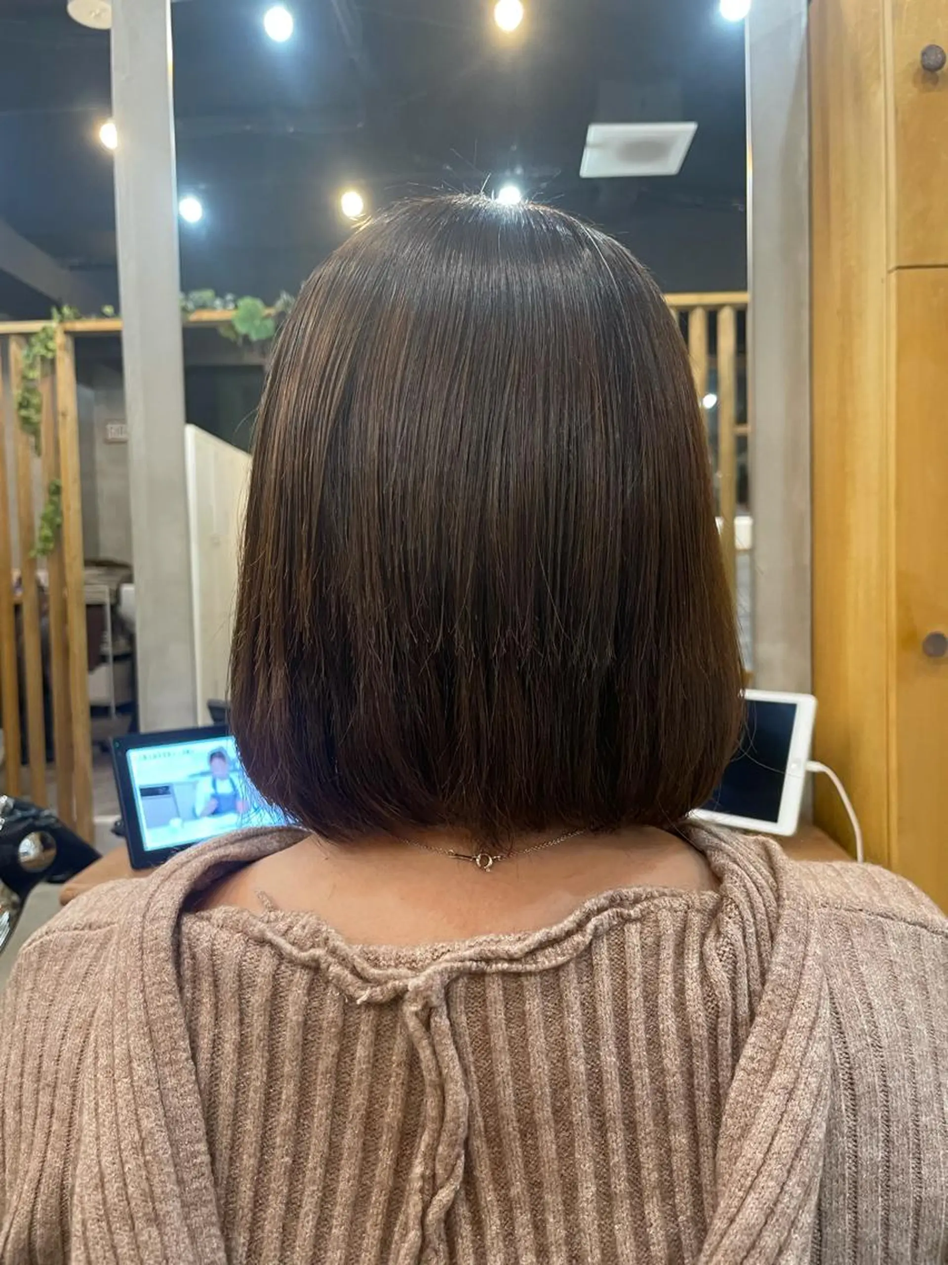 ミディアム カラー ヘアカラー hairsalon Laugh-ter所属・荻田 佳菜子のヘアスタイル