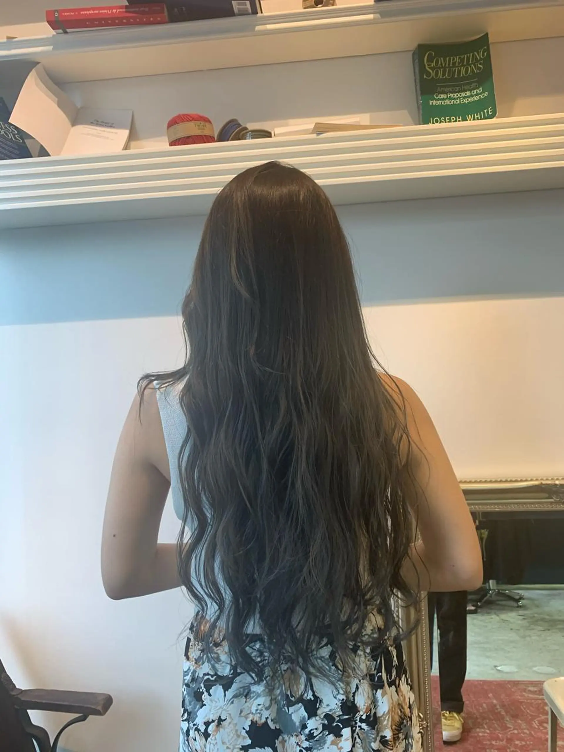 ロング カット ヘアカラー トリートメント ヘッドスパ ヘアセット 山口 竣也のヘアスタイル
