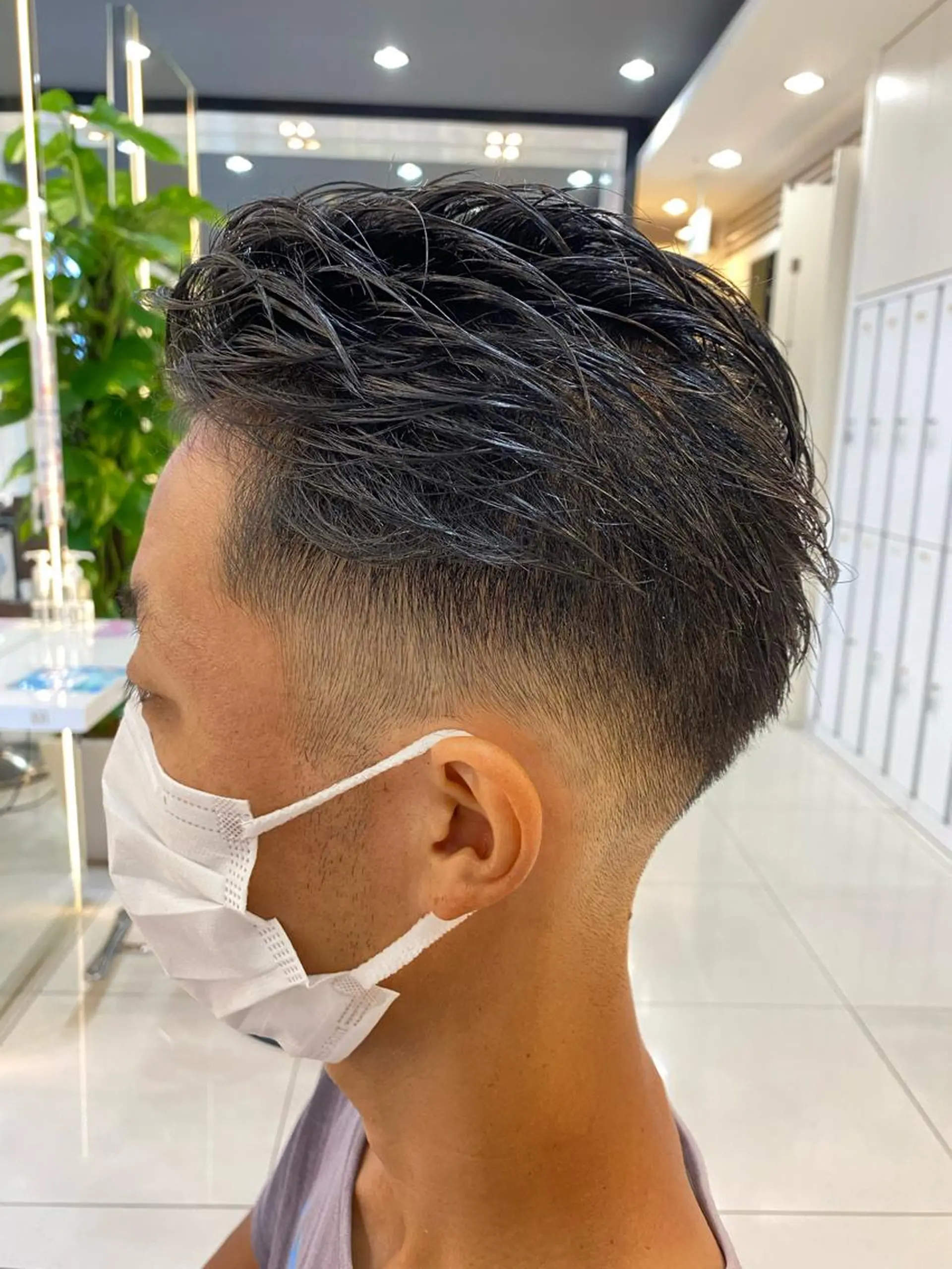 ショート メンズ フェードカット ショートヘア カット メンズサロン/戸塚駅 東口3分/冨田大輝のヘアスタイル