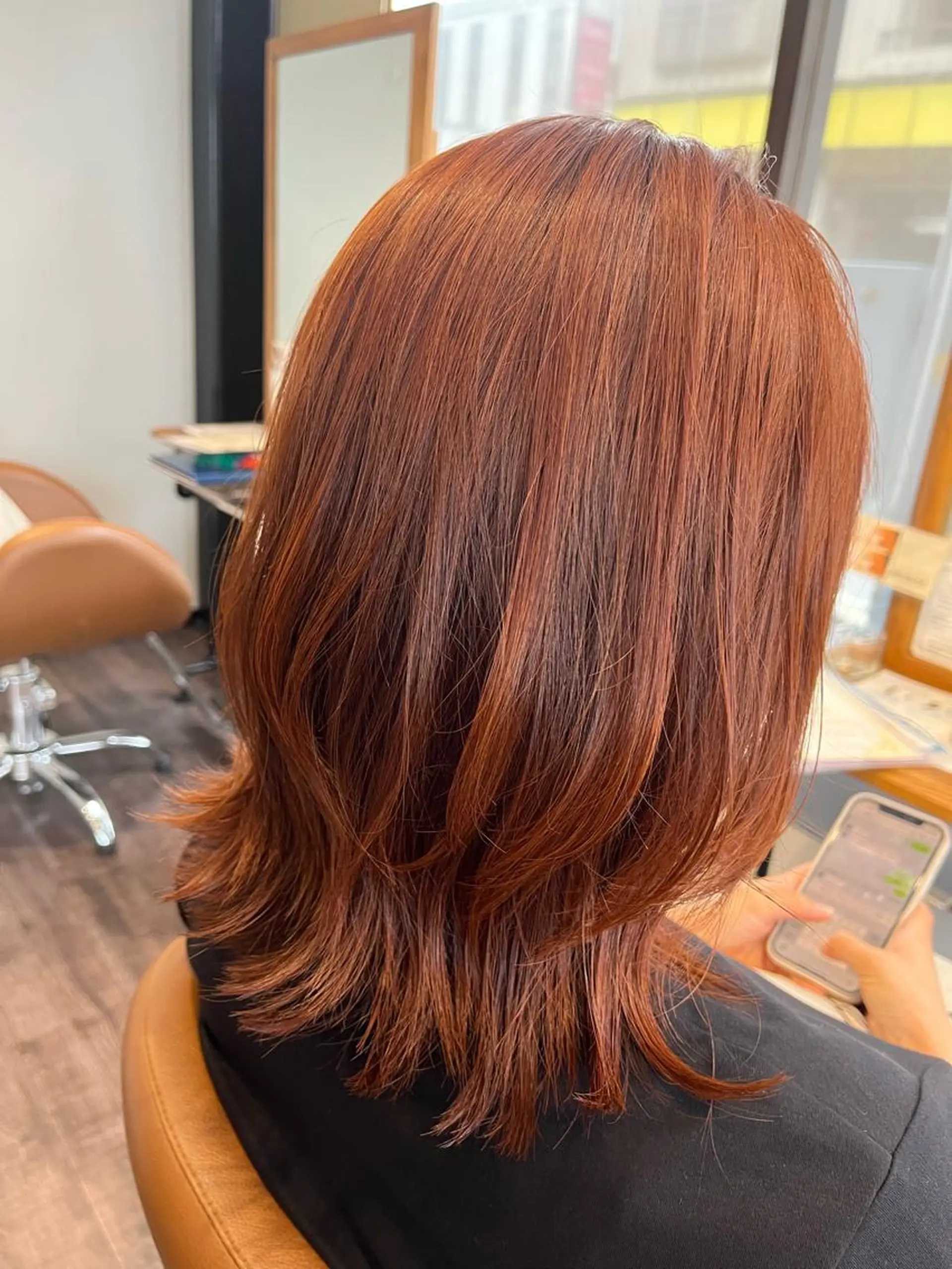ミディアム カラー mavie hair所属・Mavie 東奈々子のヘアスタイル