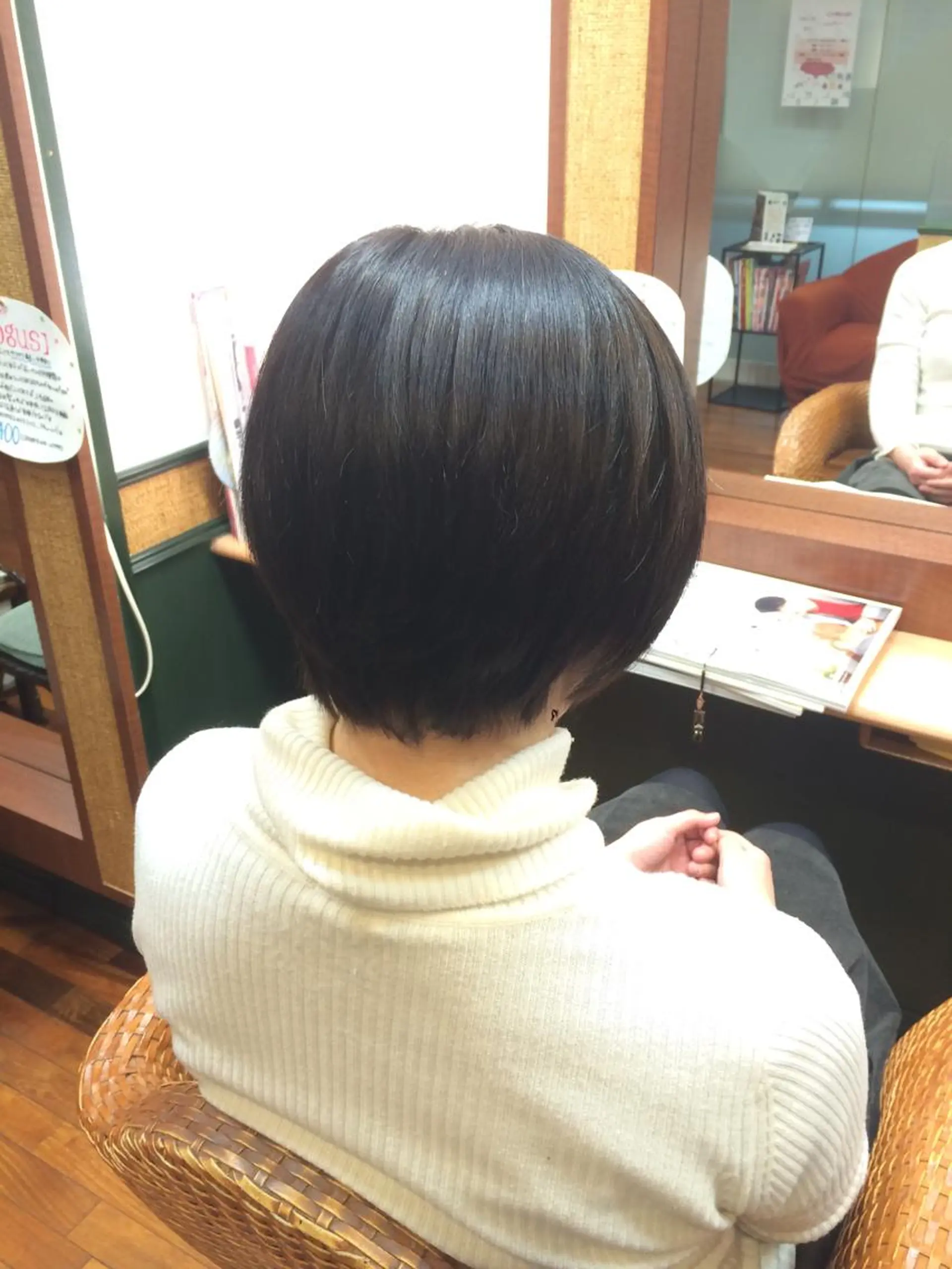 ショート 前下がりボブ ボブ PANOLA所属・加藤 理沙のヘアスタイル
