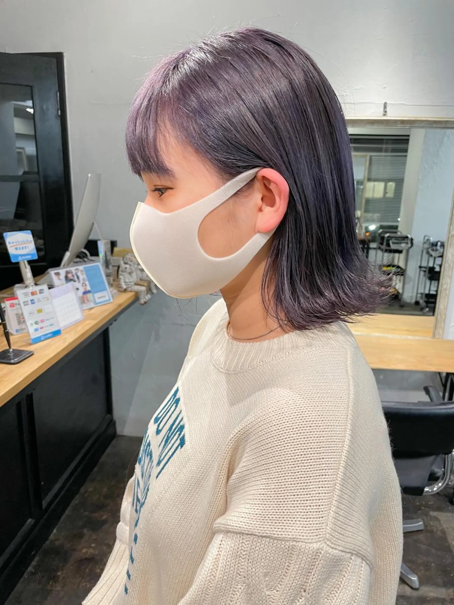 ショート カラー メンズパーマ メンズ特化ryoのヘアスタイル