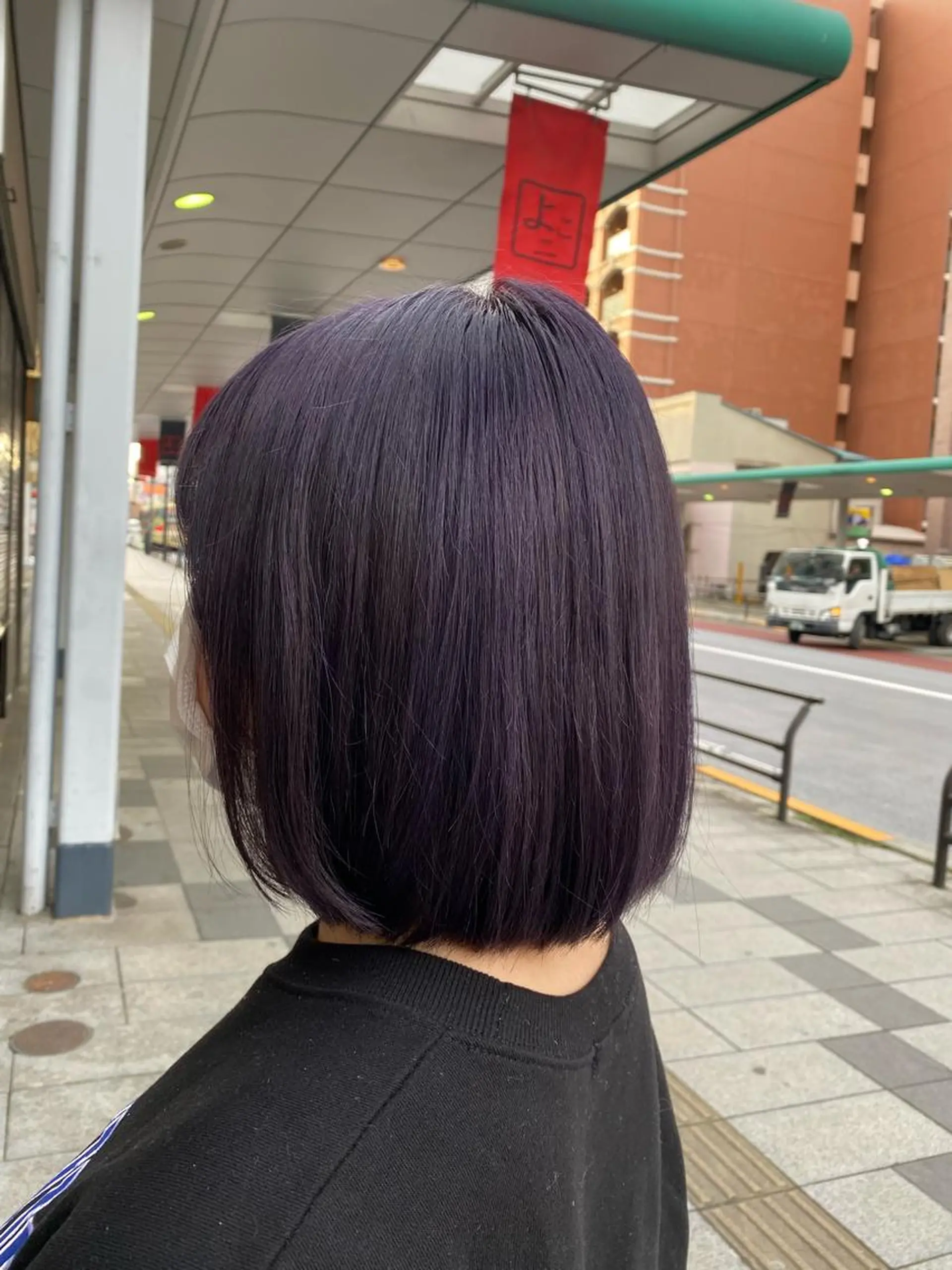ショート カット ヘアカラー トリートメント ケアカラーリスト✂️ SHIAN   フジのヘアスタイル
