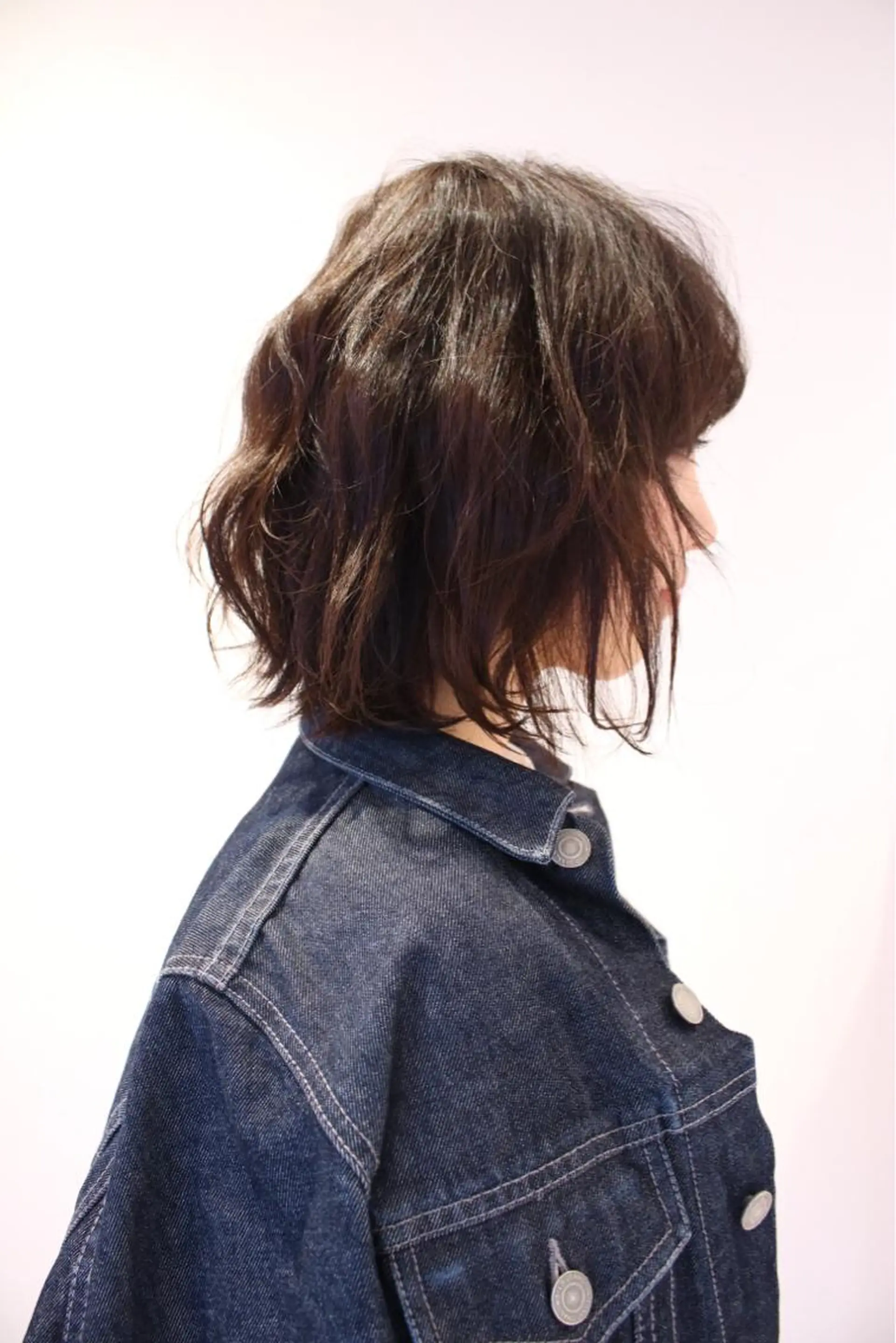 ミディアム カラー カット ヘアカラー 湯浅 了一のヘアスタイル