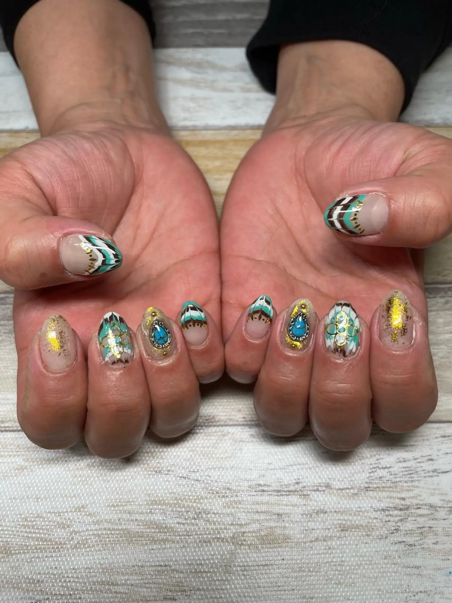 ネイル アートネイル ハンドネイル oki nailのネイルデザイン