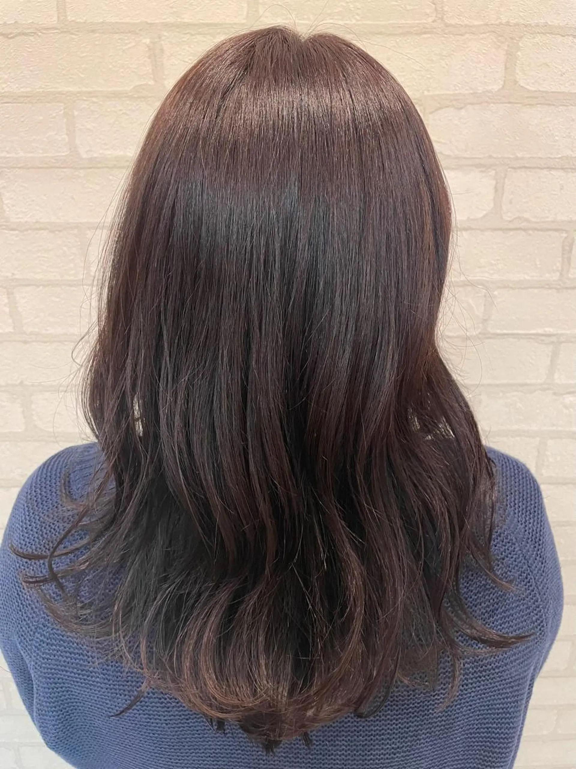 セミロング カラー トリートメント 🐤 こじま🐤のヘアスタイル