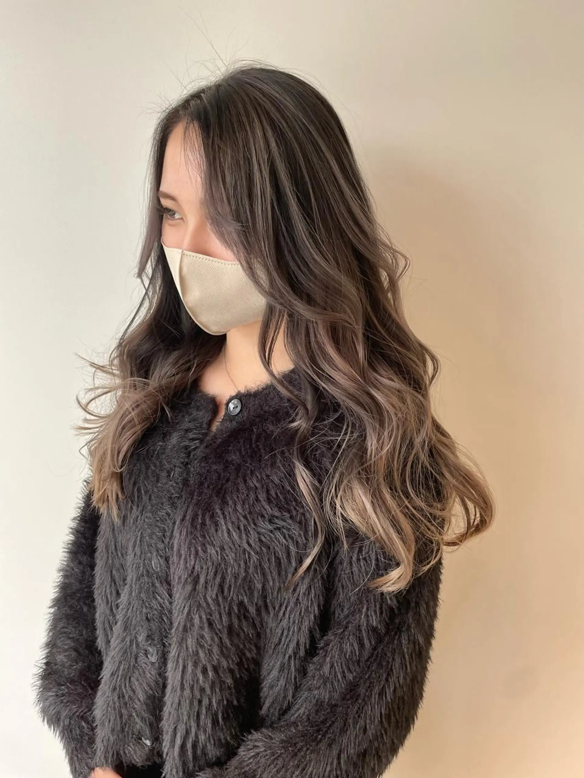 ロング カラー ヘアアレンジ バレイヤージュ レイヤーカット カット ヘアカラー トリートメント 🎗秋山勇 /三宮指名No.1のヘアスタイル