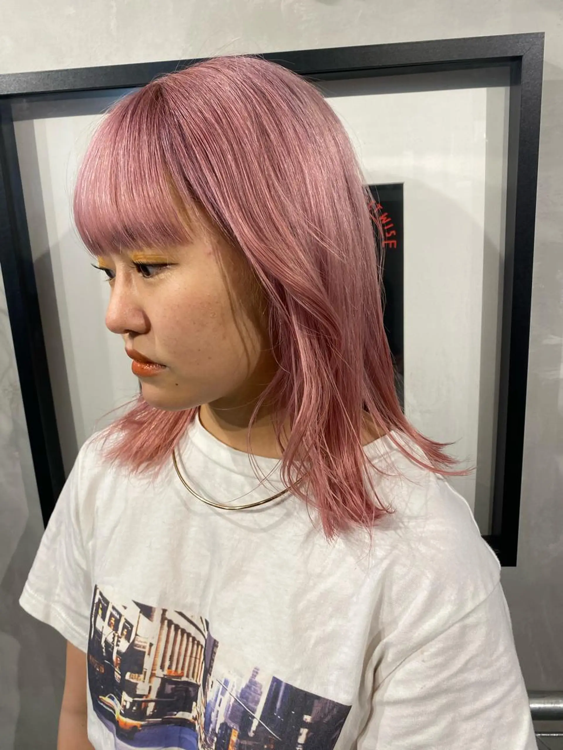 カラー AO所属・RISAKO 艶髪モテヘア🎀府中のヘアスタイル