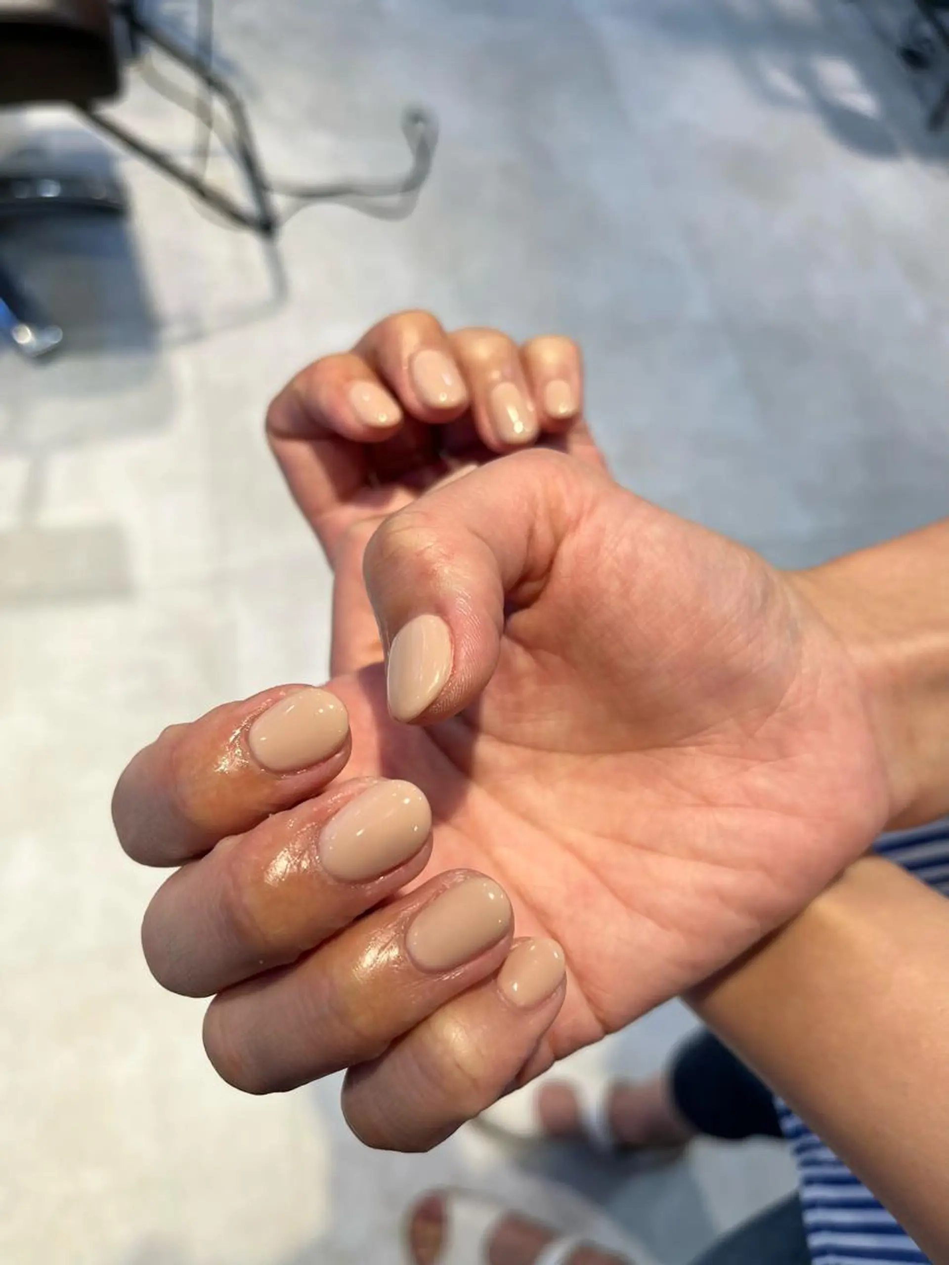 ネイル ピンク 小川 奈々花のネイルデザイン