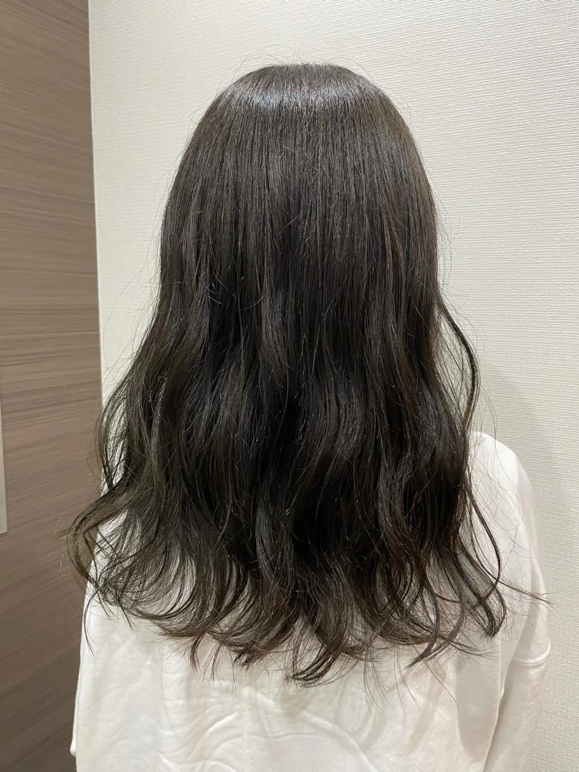 セミロング カラー グレージュ 💐パーソナルカラー /市橋加菜💐のヘアスタイル