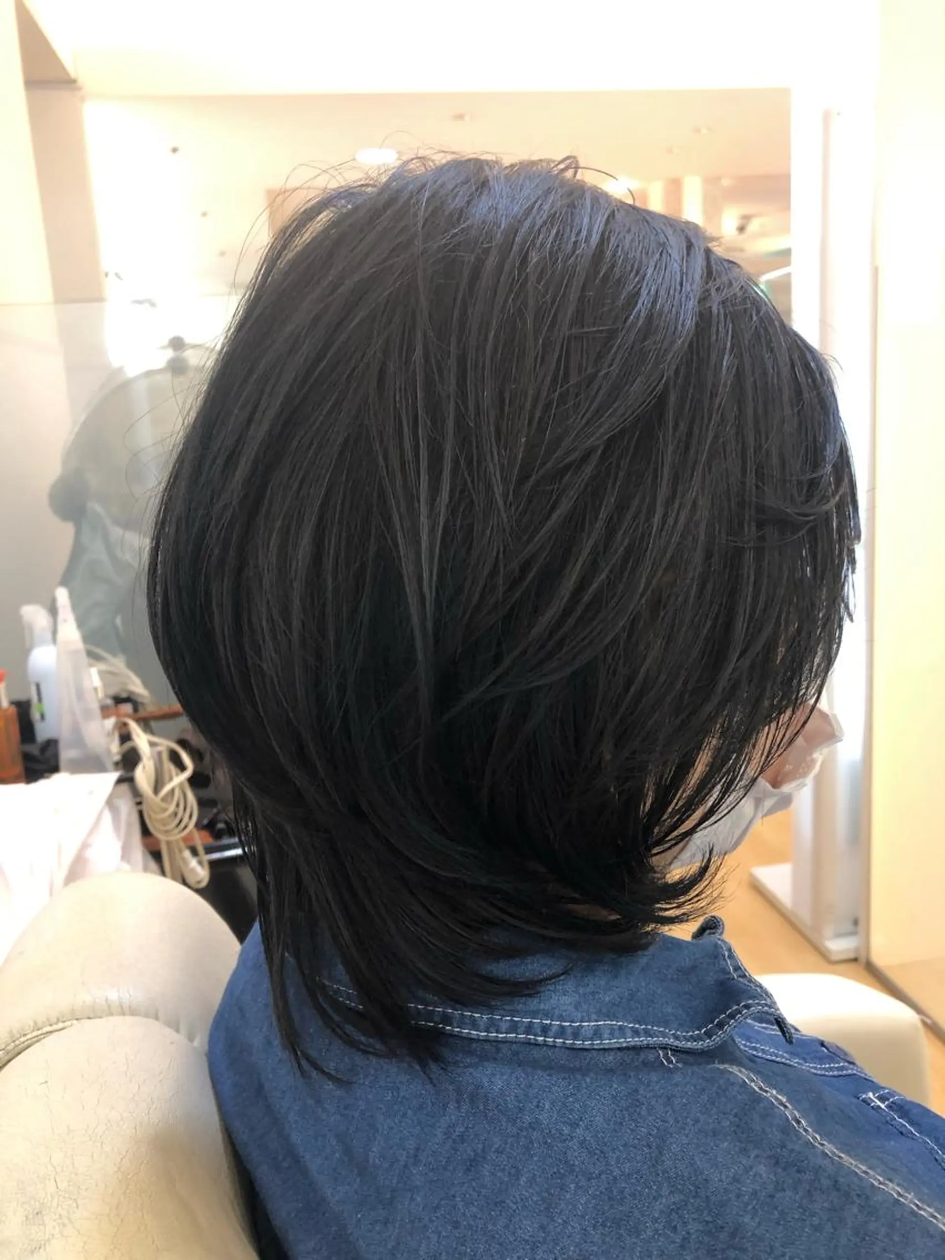 ショート レイヤーカット ショートヘア ウルフカット ウルフレイヤー 山岡 徹也のヘアスタイル