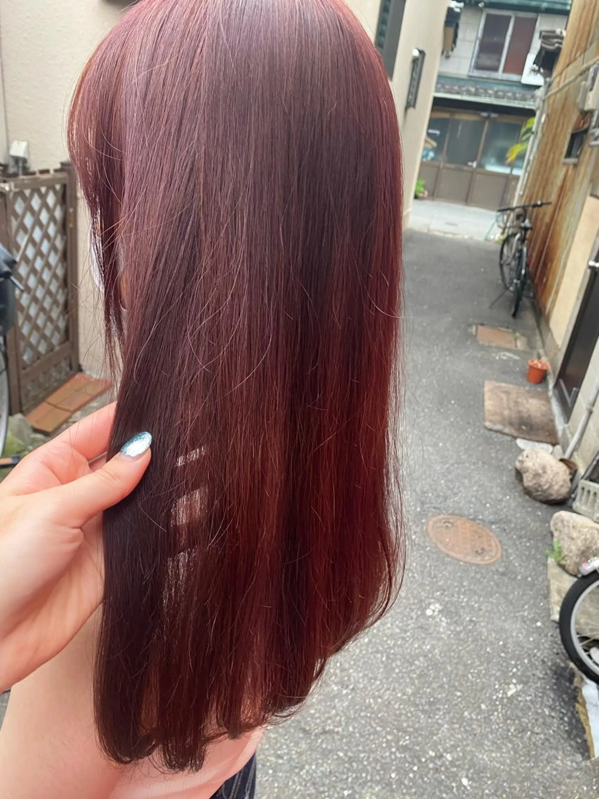 ロング 大久保 愛のヘアスタイル