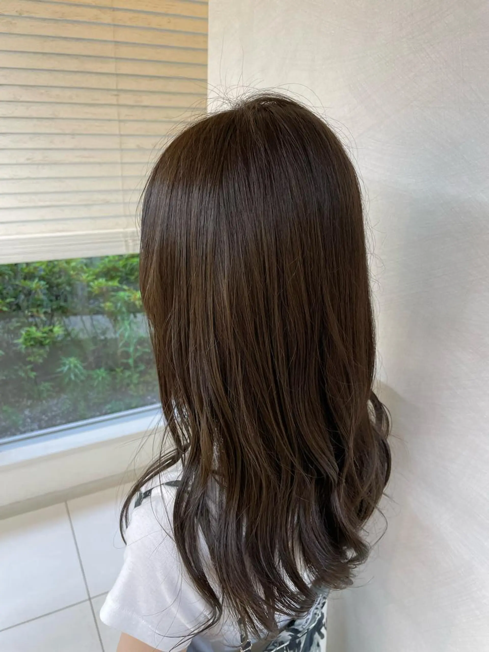 カラー オリーブグレー ヘアカラー トリートメント 髪質改善/縮毛/トリ ートメント/平野広大のヘアスタイル