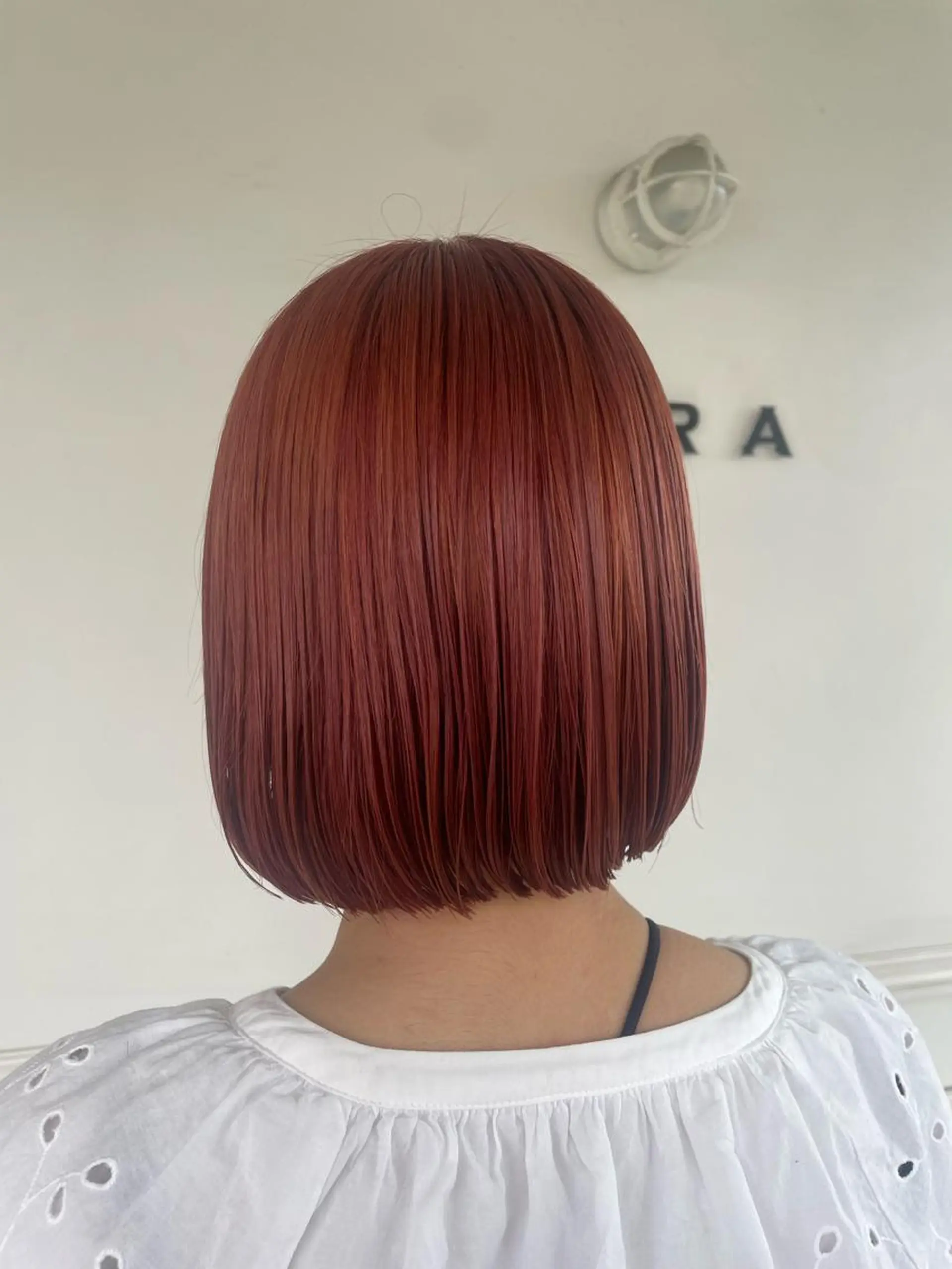 ショート カラー ヘアカラー 長岡 香澄のヘアスタイル