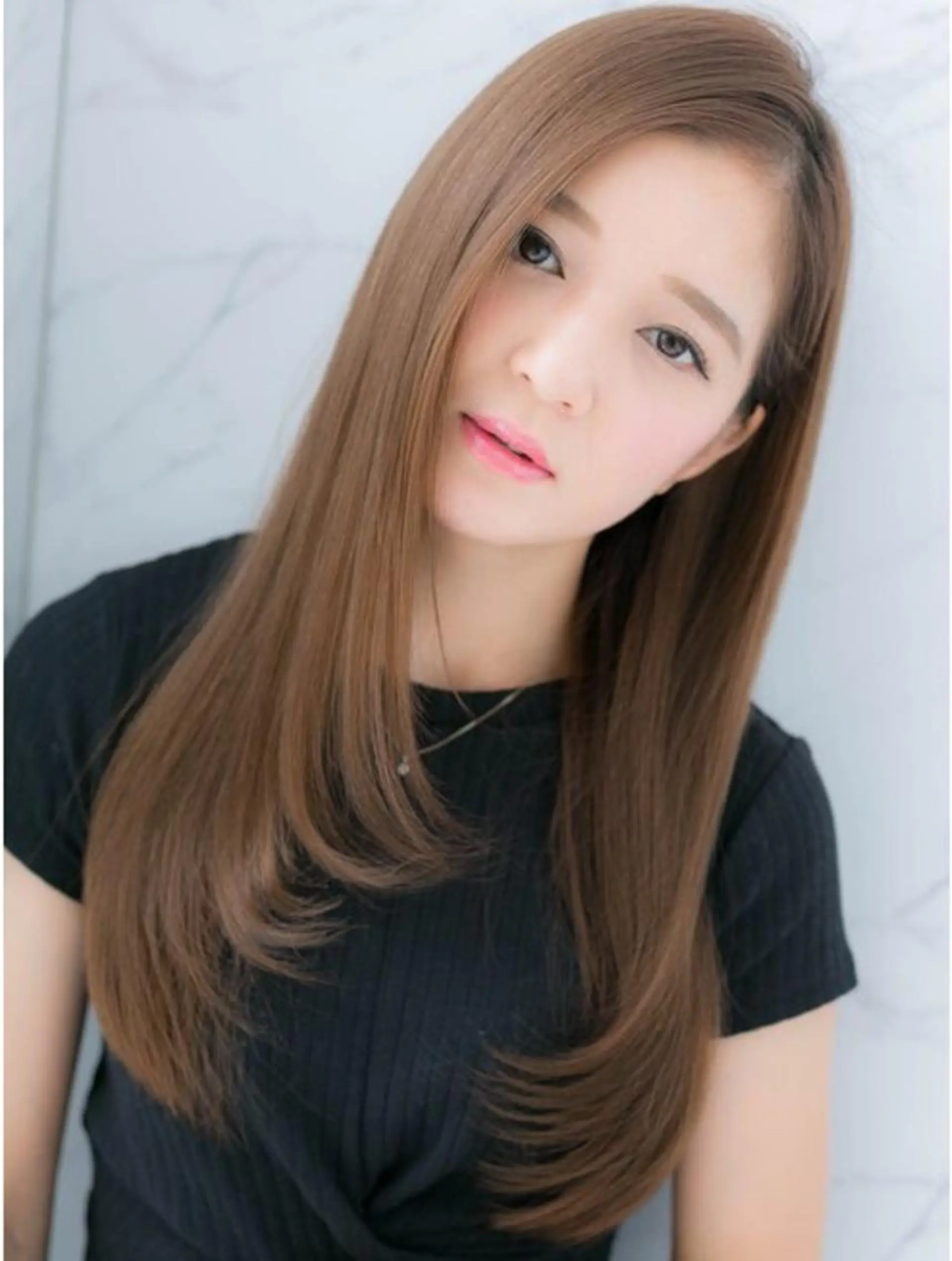 ロング レイヤーカット LOREN 自由が丘所属・🍋藤間 妃南🍋のヘアスタイル