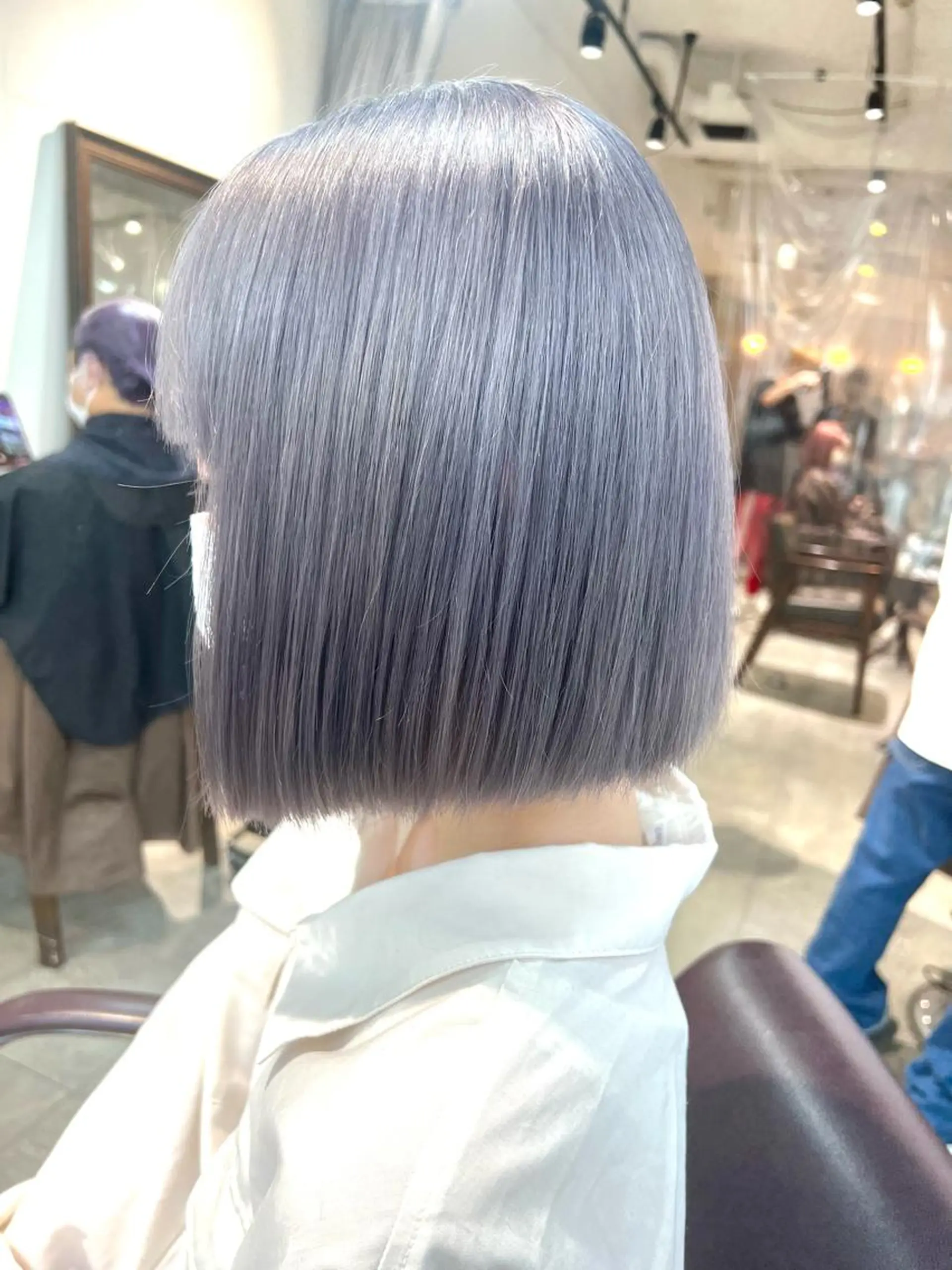 ミディアム カラー ヘアアレンジ ヘアカラー トリートメント ヘアセット 🌈インナーカラー ‘ショウマ’🌈のヘアスタイル