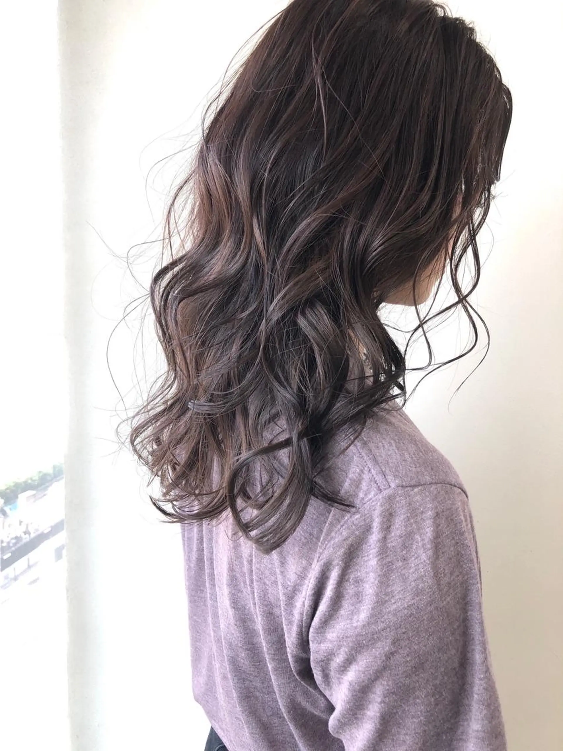 セミロング カット ヘアカラー トリートメント 小澤大輔 YOLO hairのヘアスタイル