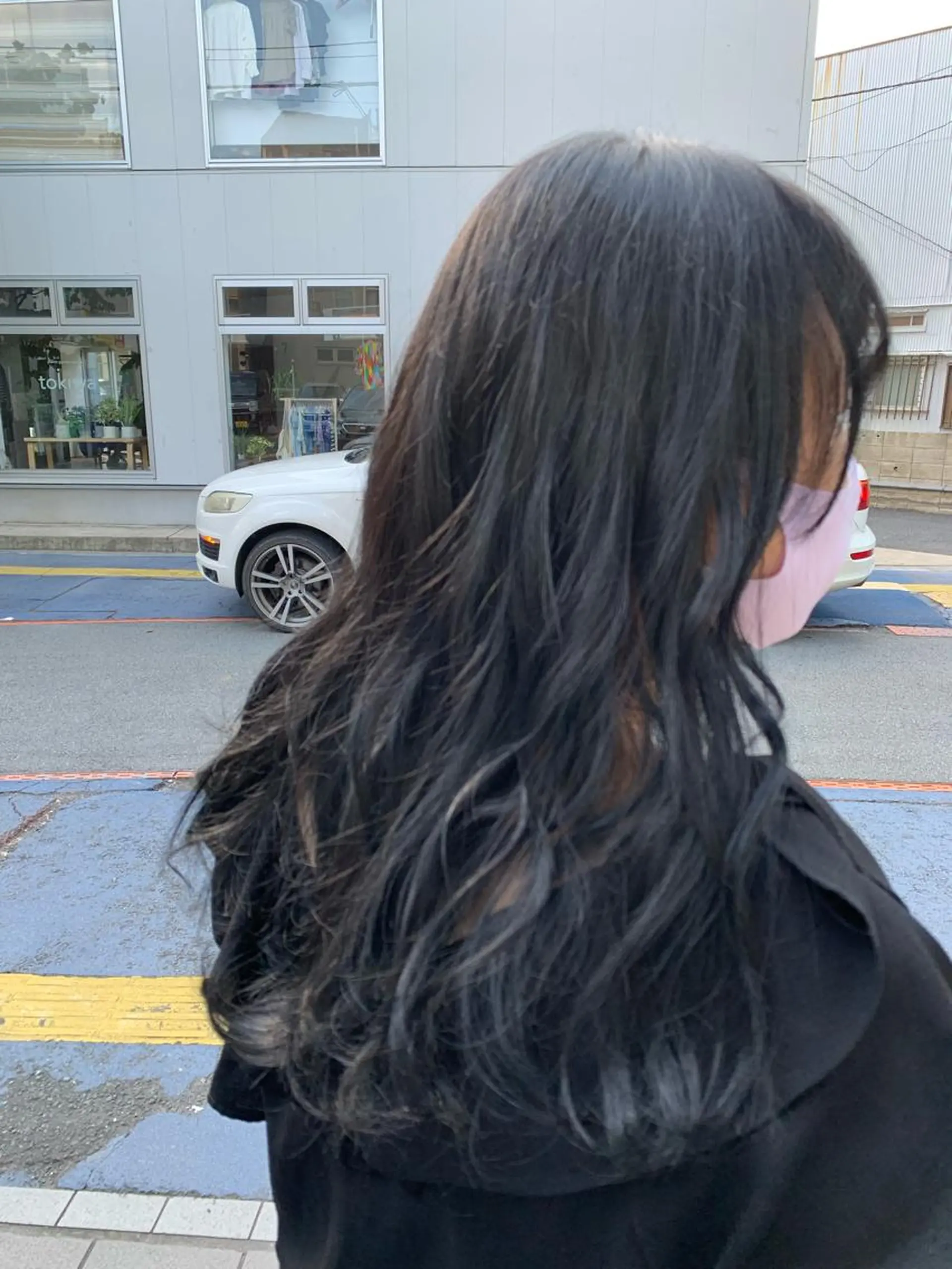 セミロング カラー 美容室soi所属・石田 凱土のヘアスタイル
