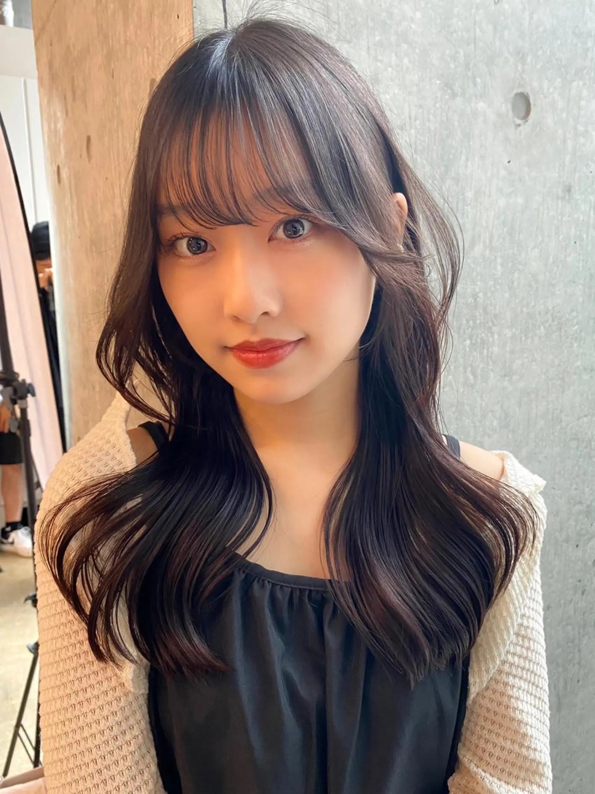 ロング レイヤーカット カット ヘアカラー 縮毛矯正 トリートメント SALOWIN原宿AROA店所属・顔まわり神カット✂︎ 齋藤雄大【表参道】のヘアスタイル