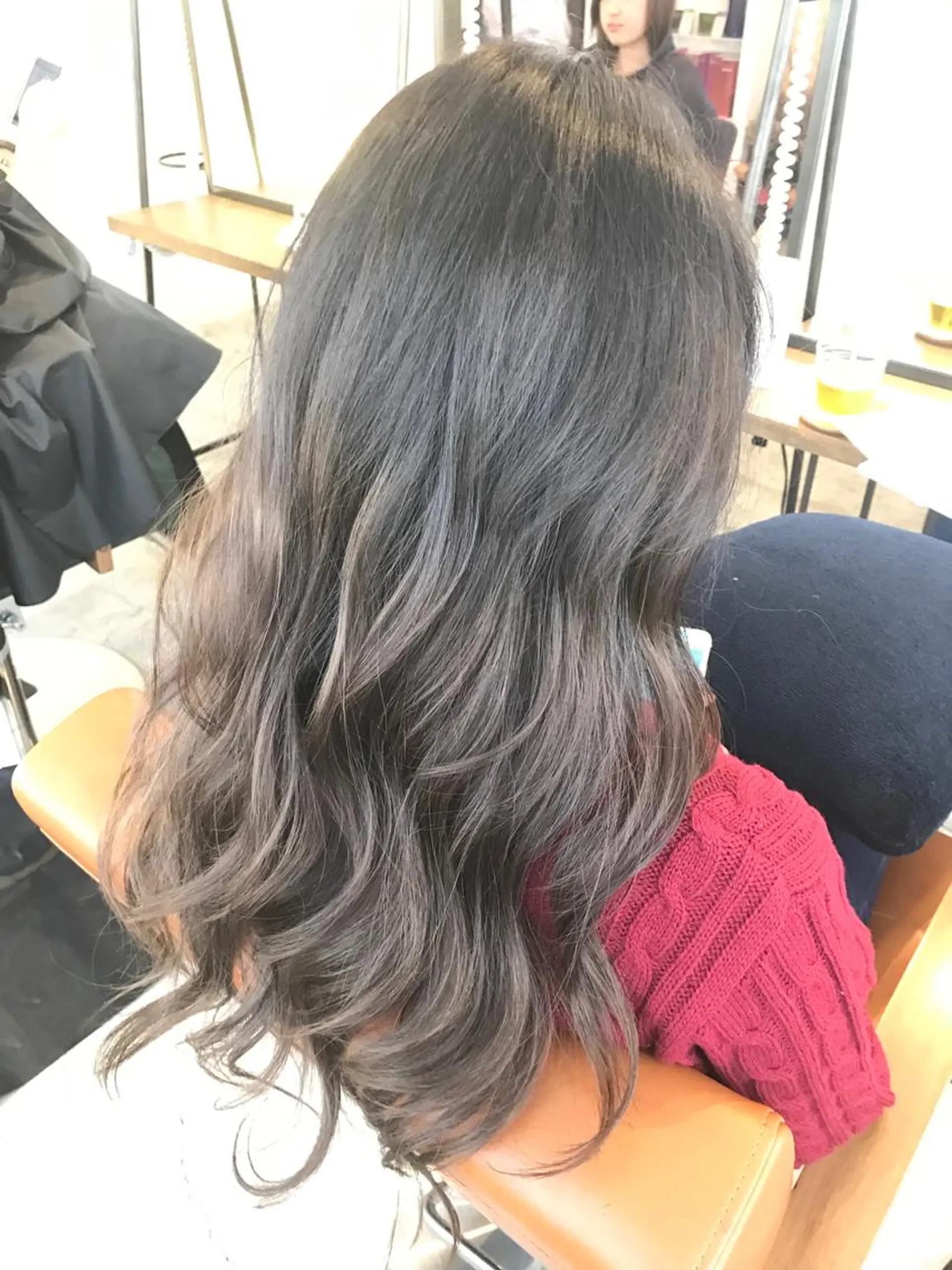 ロング カラー にった みずきのヘアスタイル