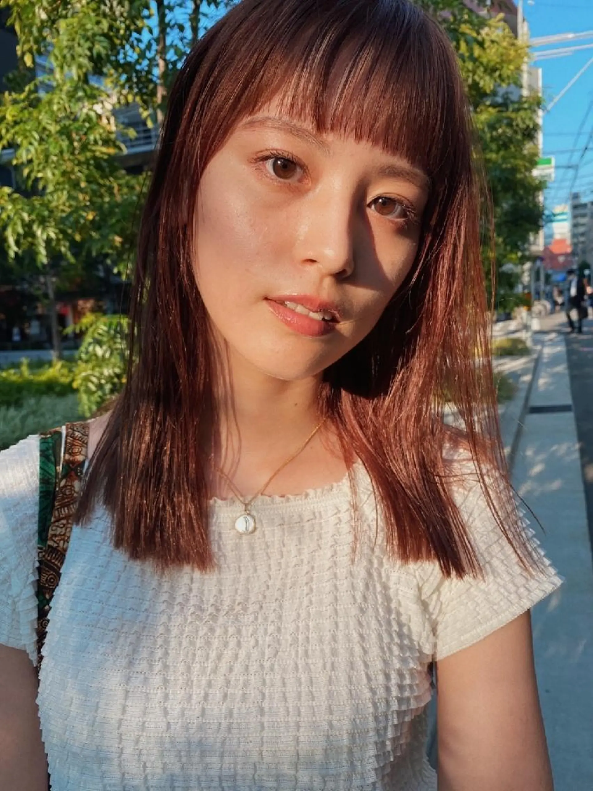 セミロング カラー パーマ ヘアアレンジ メンズ キッズ ネイル ヘアカラー 梅田 illfrere 所属・イルフレール ryuのヘアスタイル