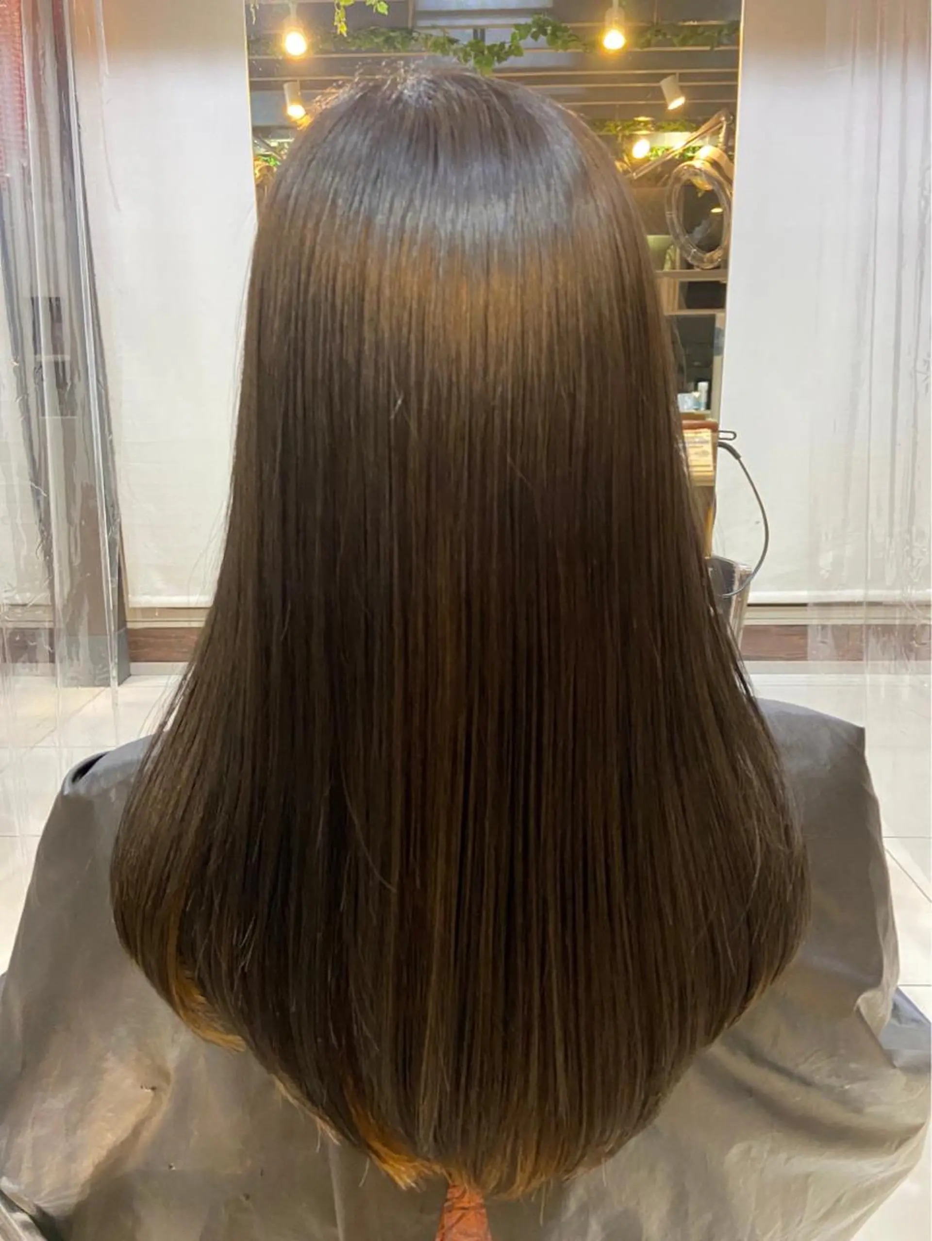 ロング カット 縮毛矯正 Hair resort Aiのヘアスタイル