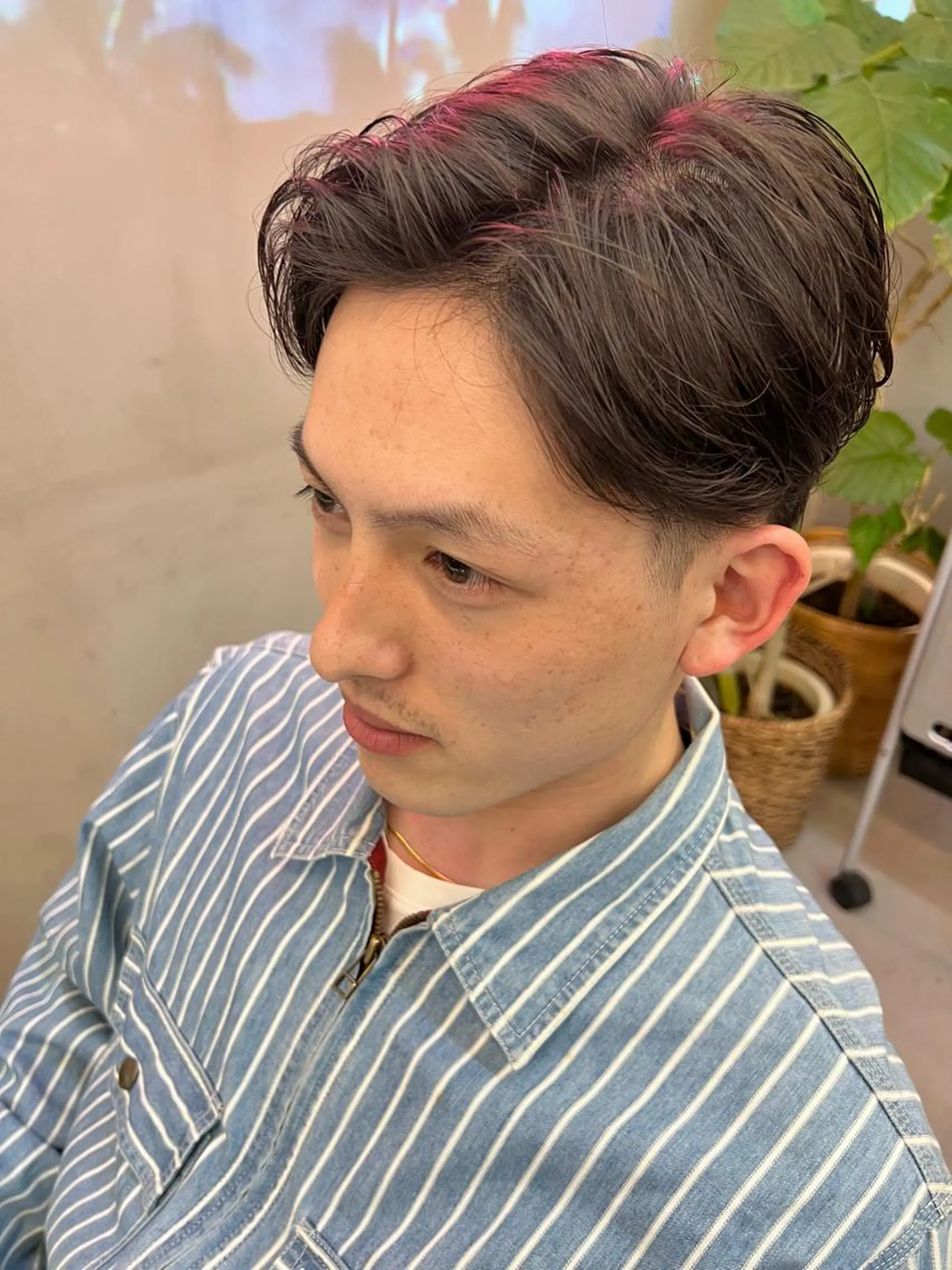ショート メンズ 乾かすだけでサラ艶に /髪質改善西村涼太のヘアスタイル