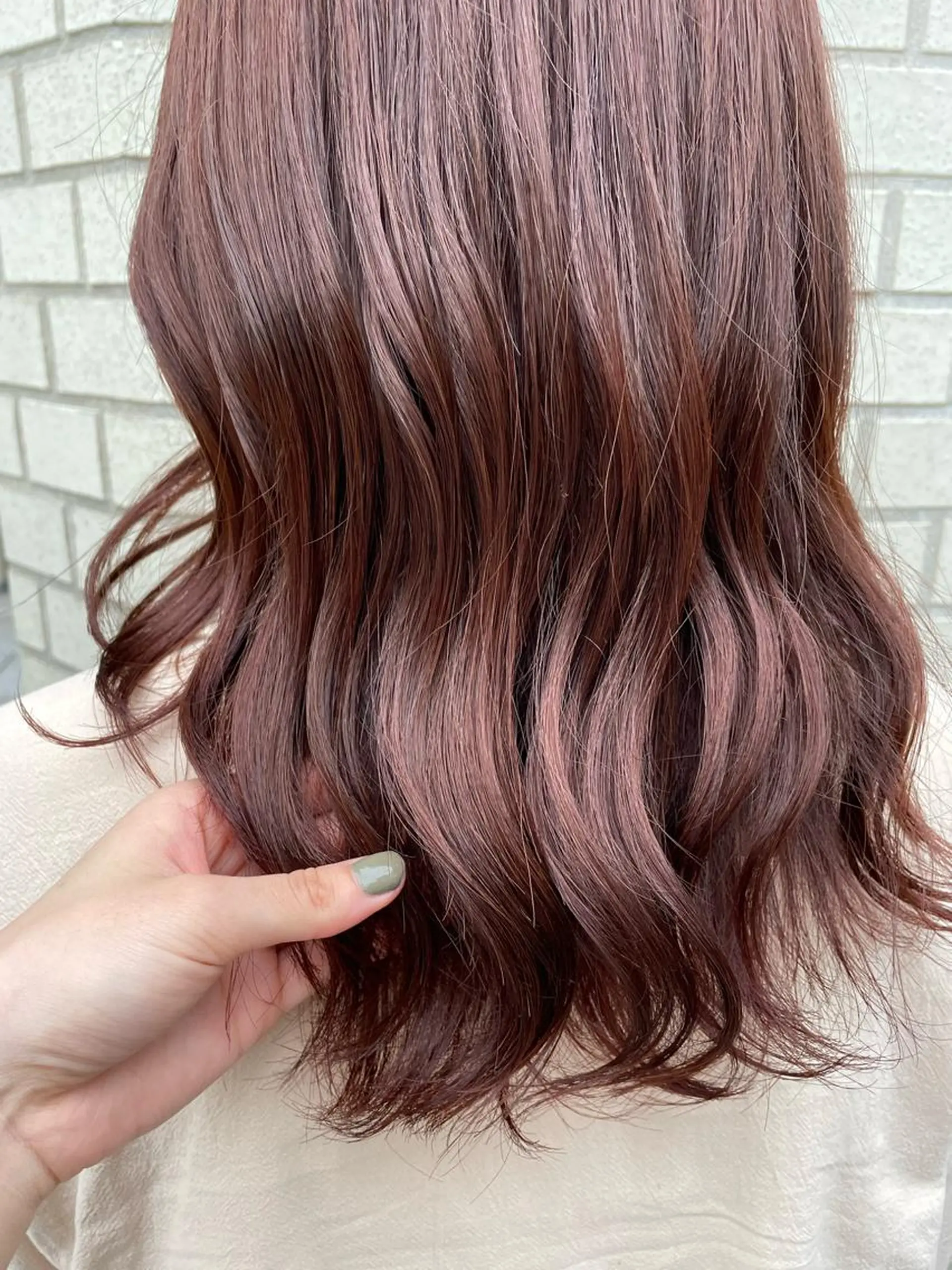 ミディアム ヘアカラー FERIA  あべの 🌼西口実来🌼のヘアスタイル