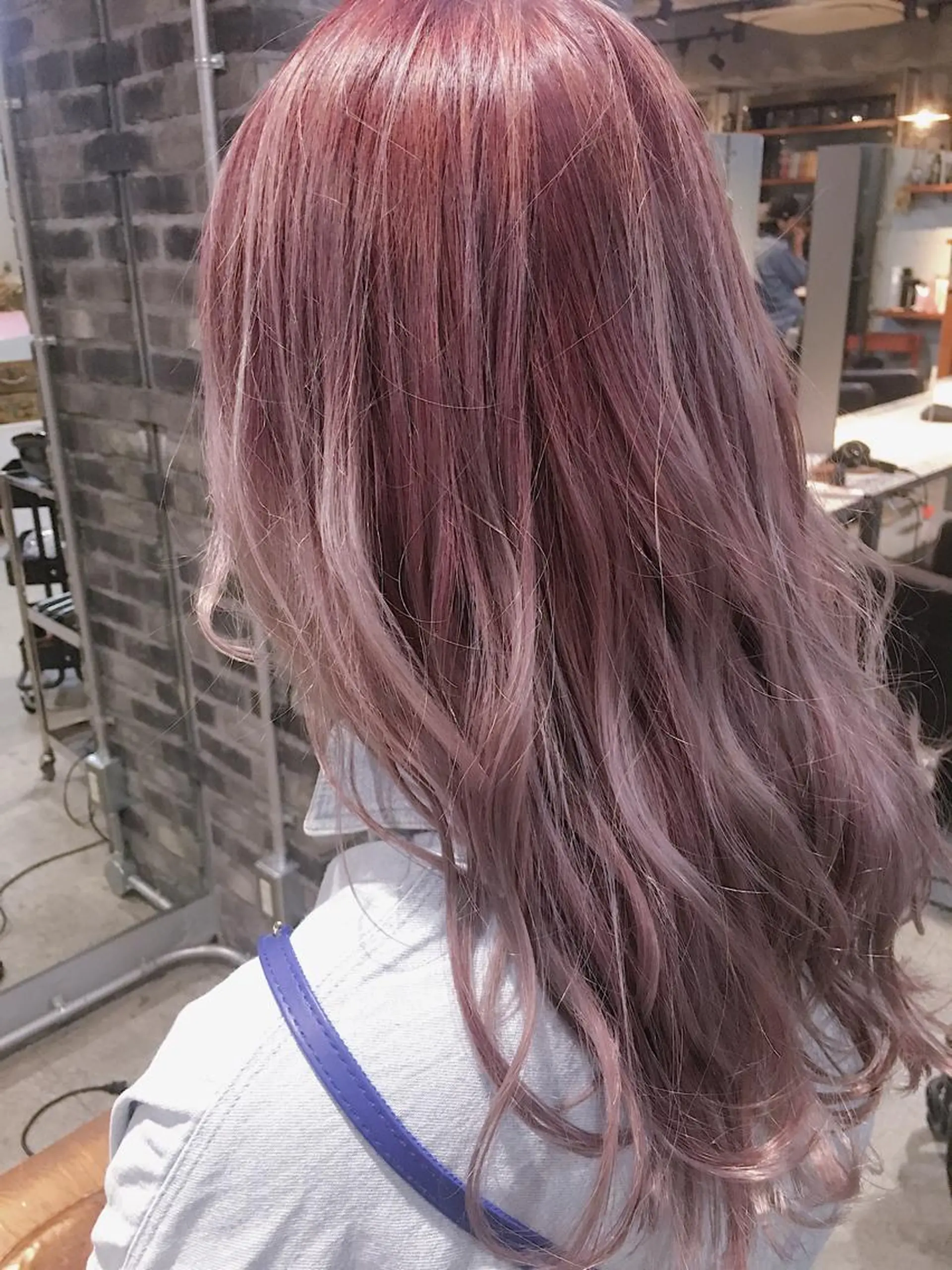 ロング カラー ヘアカラー トリートメント 代表 中島貴志のヘアスタイル