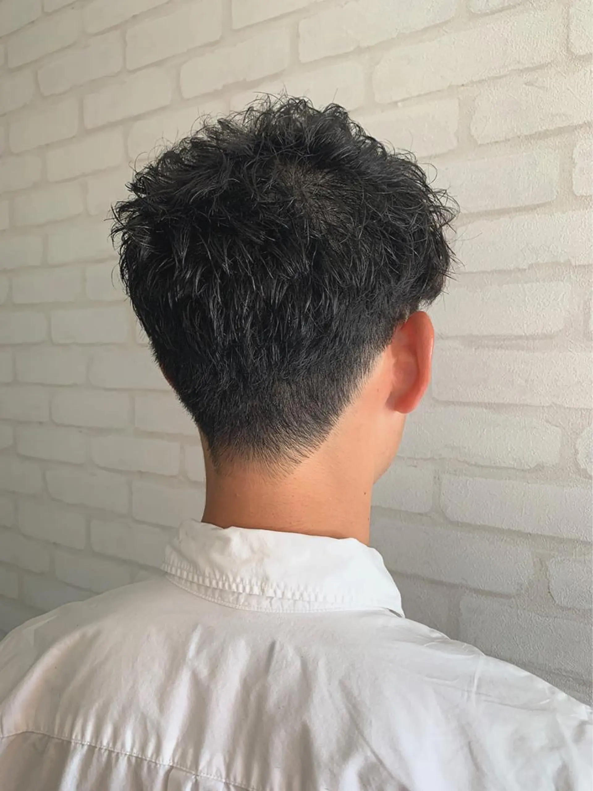 ショート メンズ 刈り上げ TELA HAIR牛久店所属・透明感カラー✨ 吉田大樹のヘアスタイル