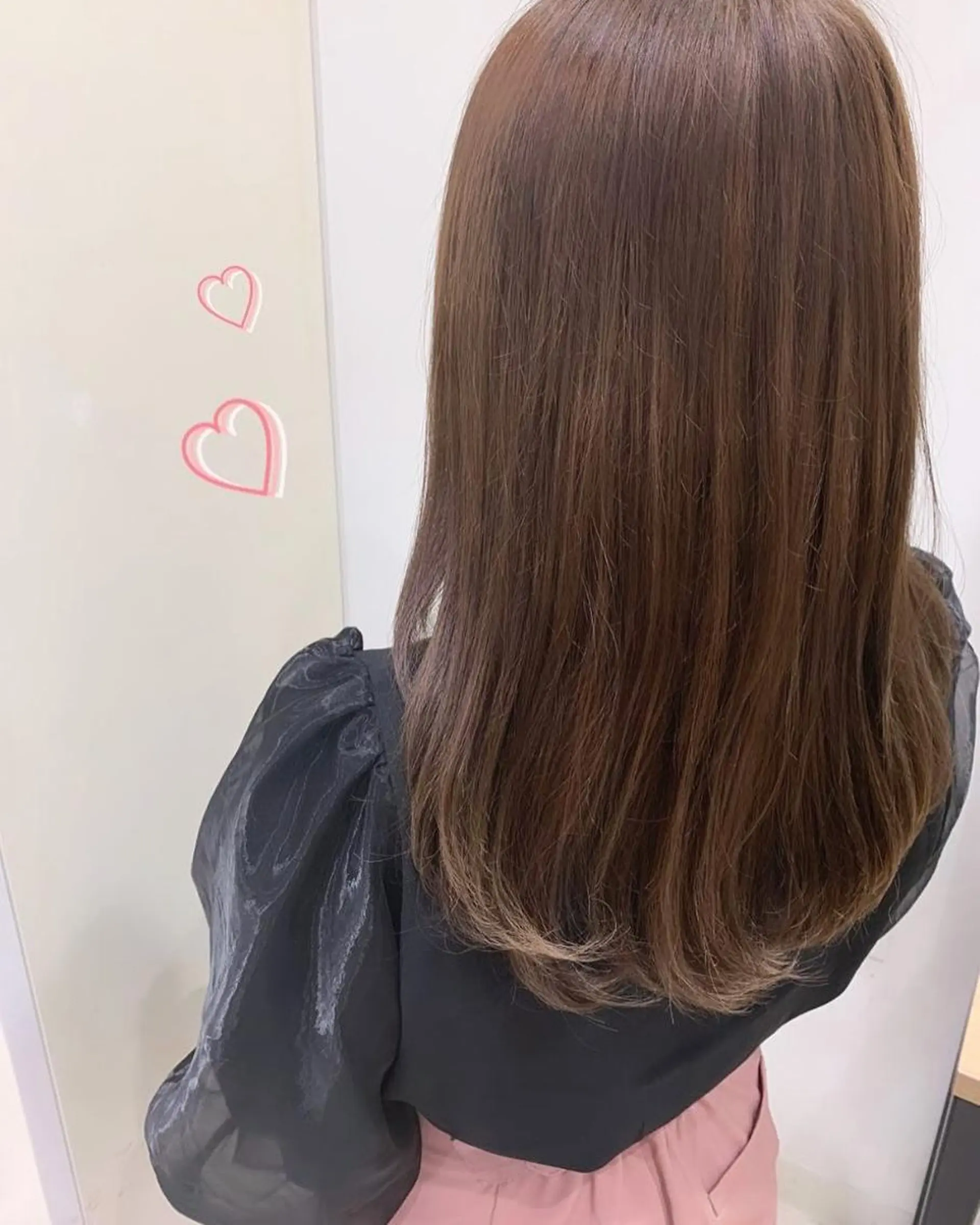 セミロング カラー ブラウンカラー EMANON新宿東口所属・新宿駅近♡ ♡個室♡三都季🌜のヘアスタイル