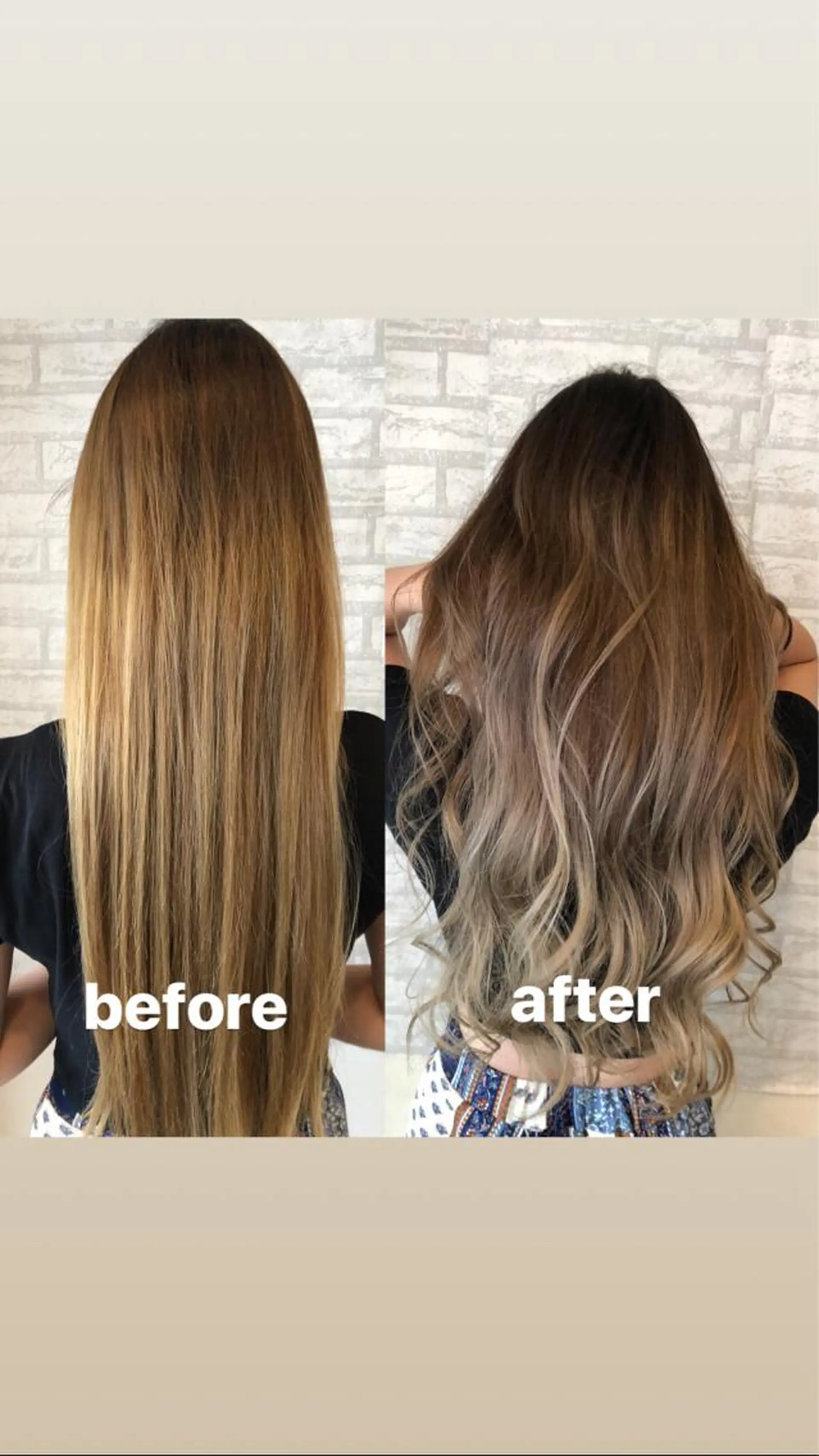 セミロング カラー 外国人風カラー ヘアカラー JIL BLAN 京都のヘアスタイル