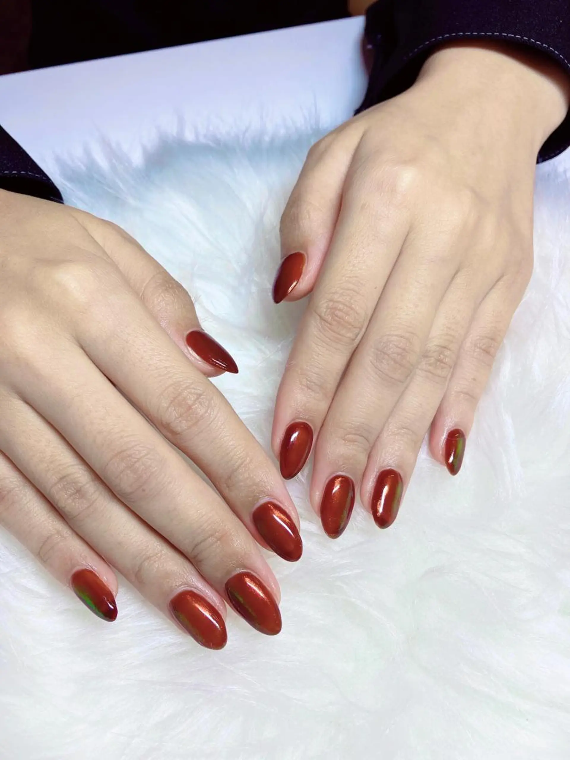 ネイル オーロラネイル べっ甲ネイル フラッシュネイル 氷ネイル・うるうるネイル キラキラネイル Amour baseのネイルデザイン