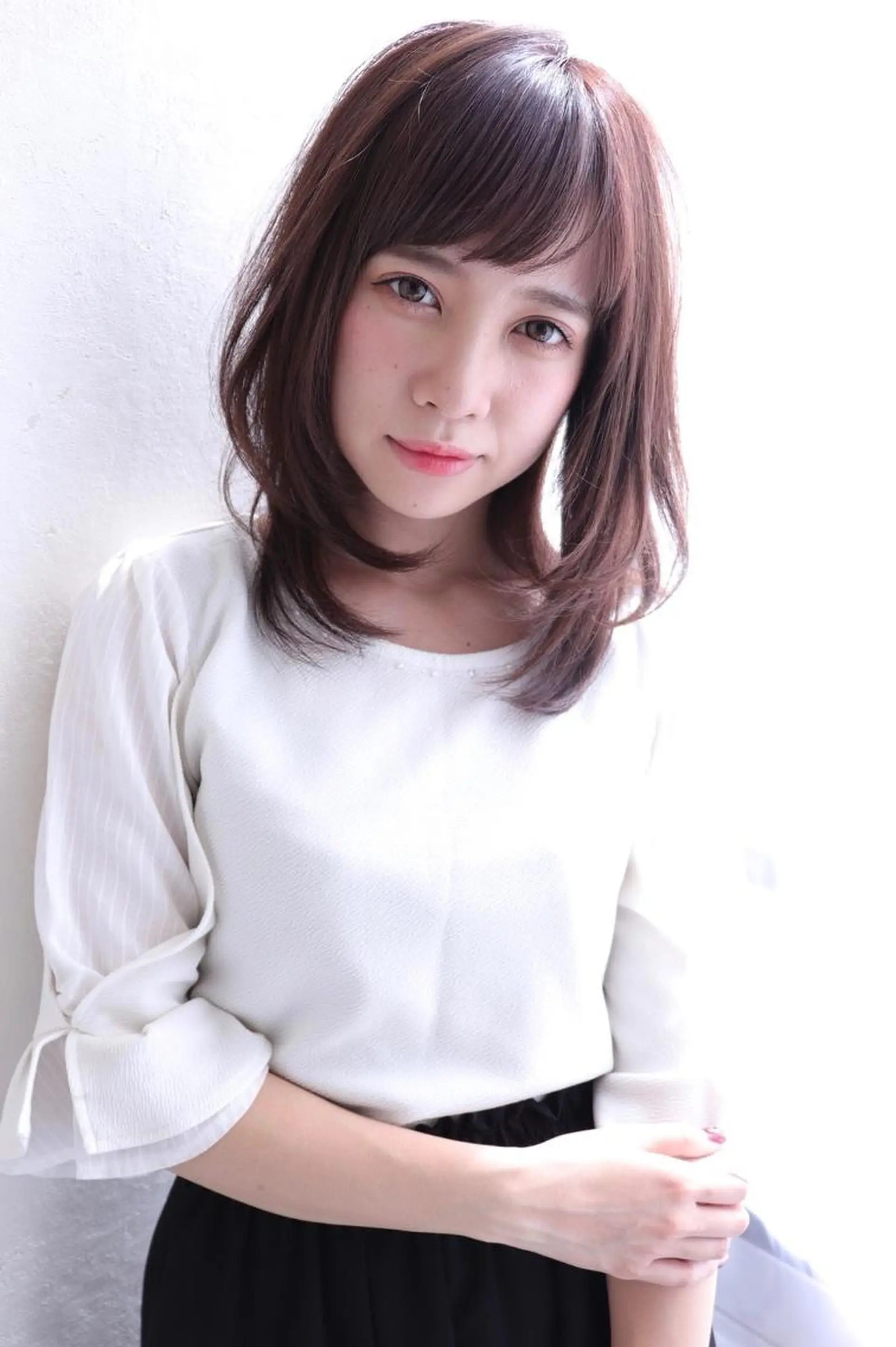 セミロング 兒玉 一成のヘアスタイル