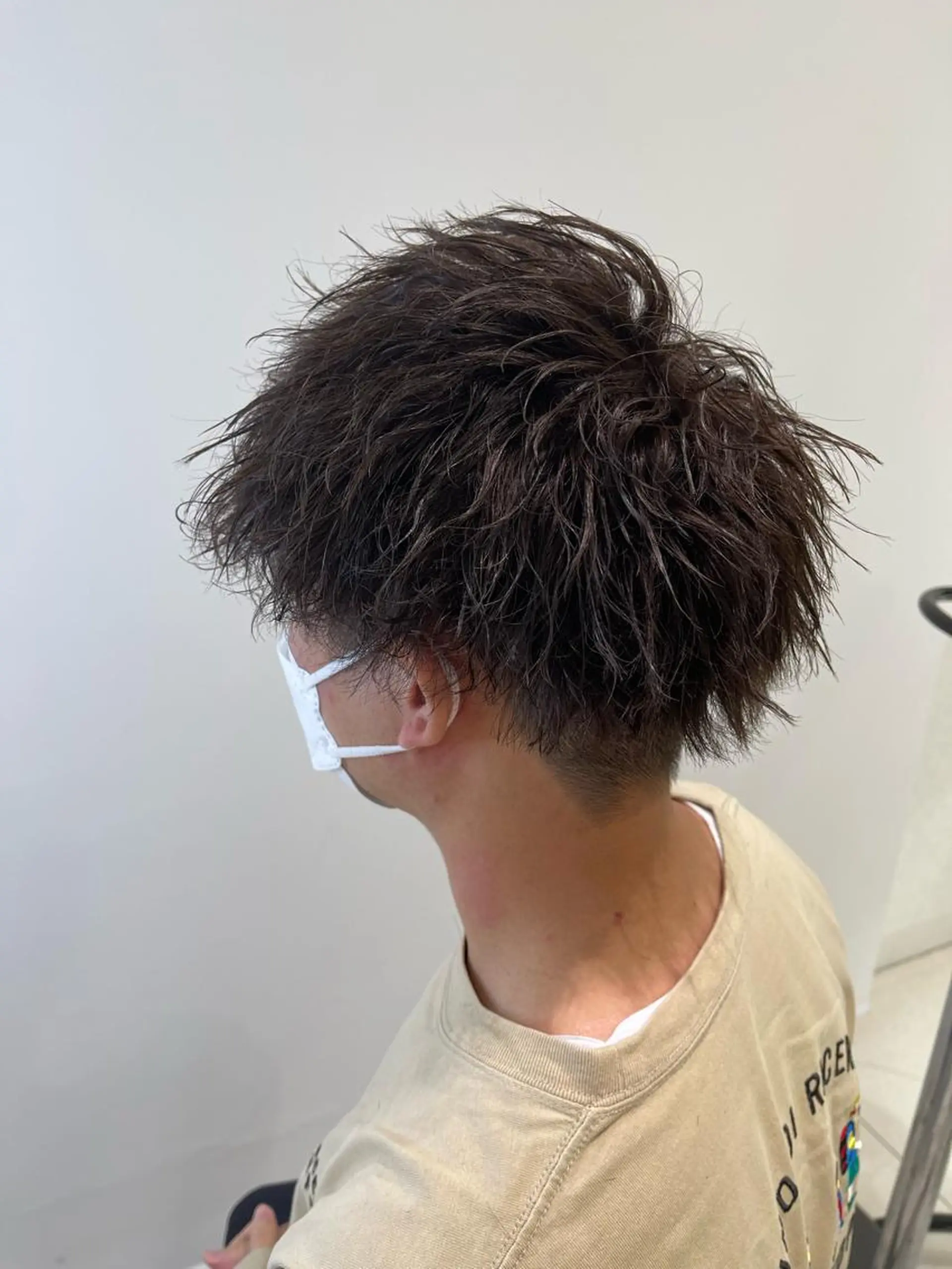 ショート パーマ メンズ メンズパーマ ツイストスパイラルパーマ スパイラルパーマ 阪本祥樹/ハイライト /バレイヤージュのヘアスタイル