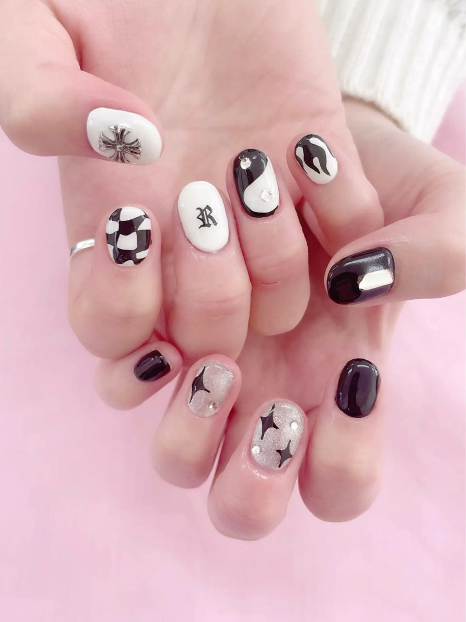 ネイル ハンドネイル 五十嵐 美智のネイルデザイン