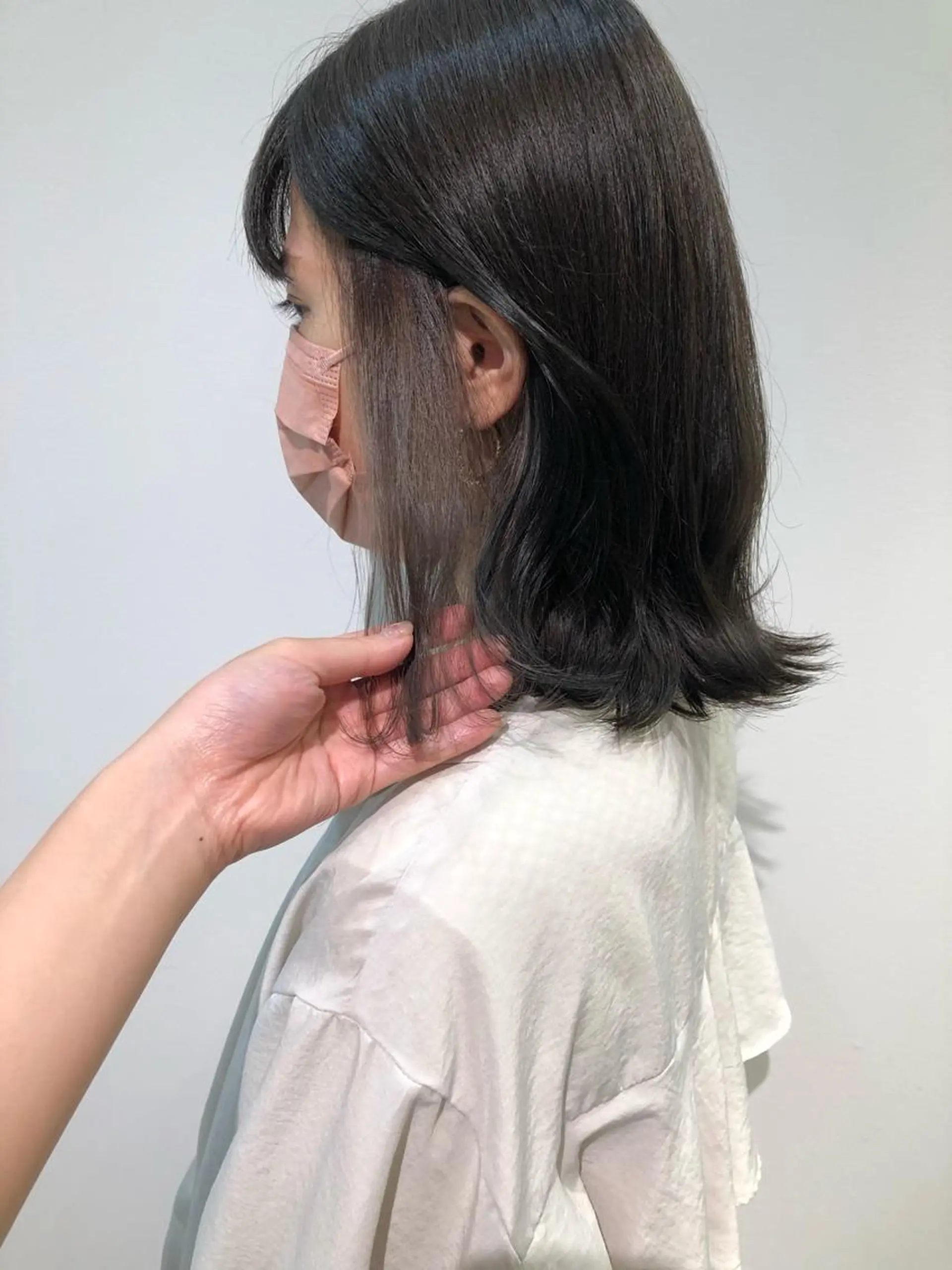 ミディアム カラー グレージュ ヘアカラー レイヤー/お顔まわり 暖色カラー🍑Amiのその他イメージ