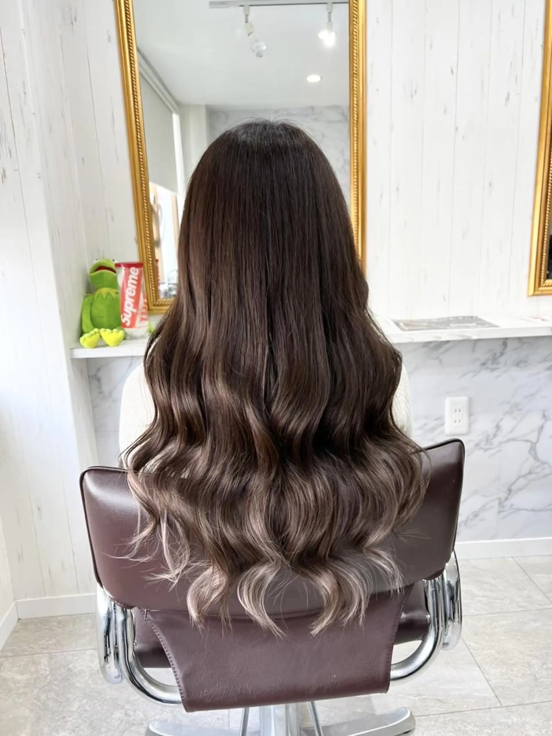 ロング カラー ヘアアレンジ エクステ地域最安値★ Device梅田のヘアスタイル