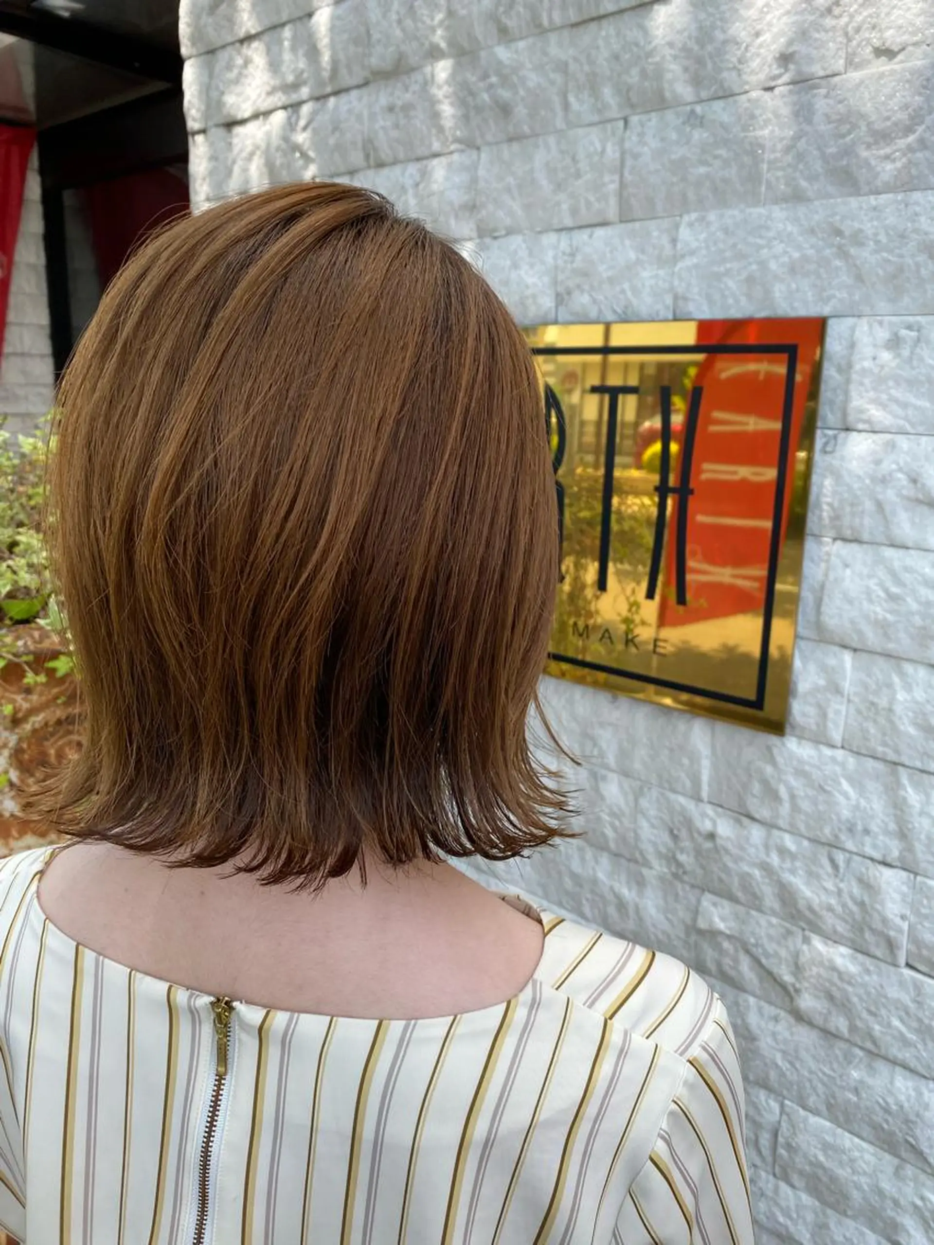 ミディアム カラー ヘアカラー 宍戸 海斗のヘアスタイル