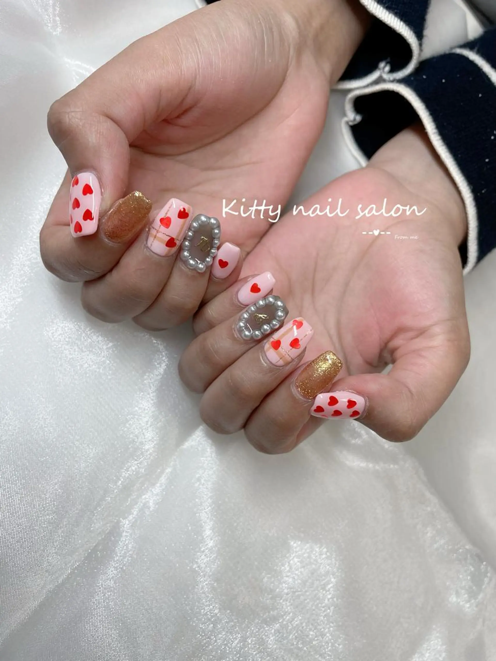 ネイル ハンドネイル kitty nail salonのネイルデザイン