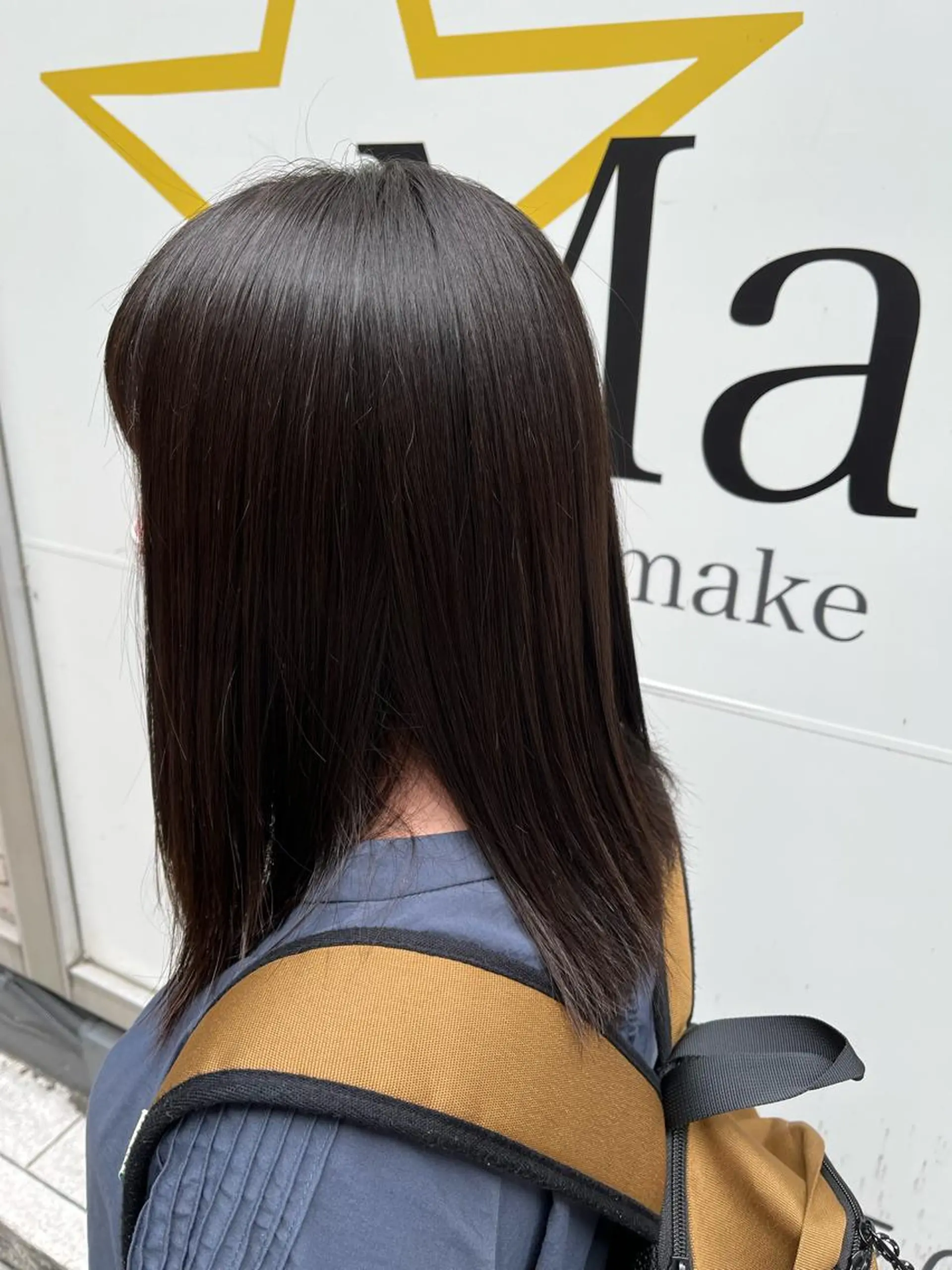 ミディアム 縮毛矯正 髪質改善✨/中屋敷 はじめのヘアスタイル