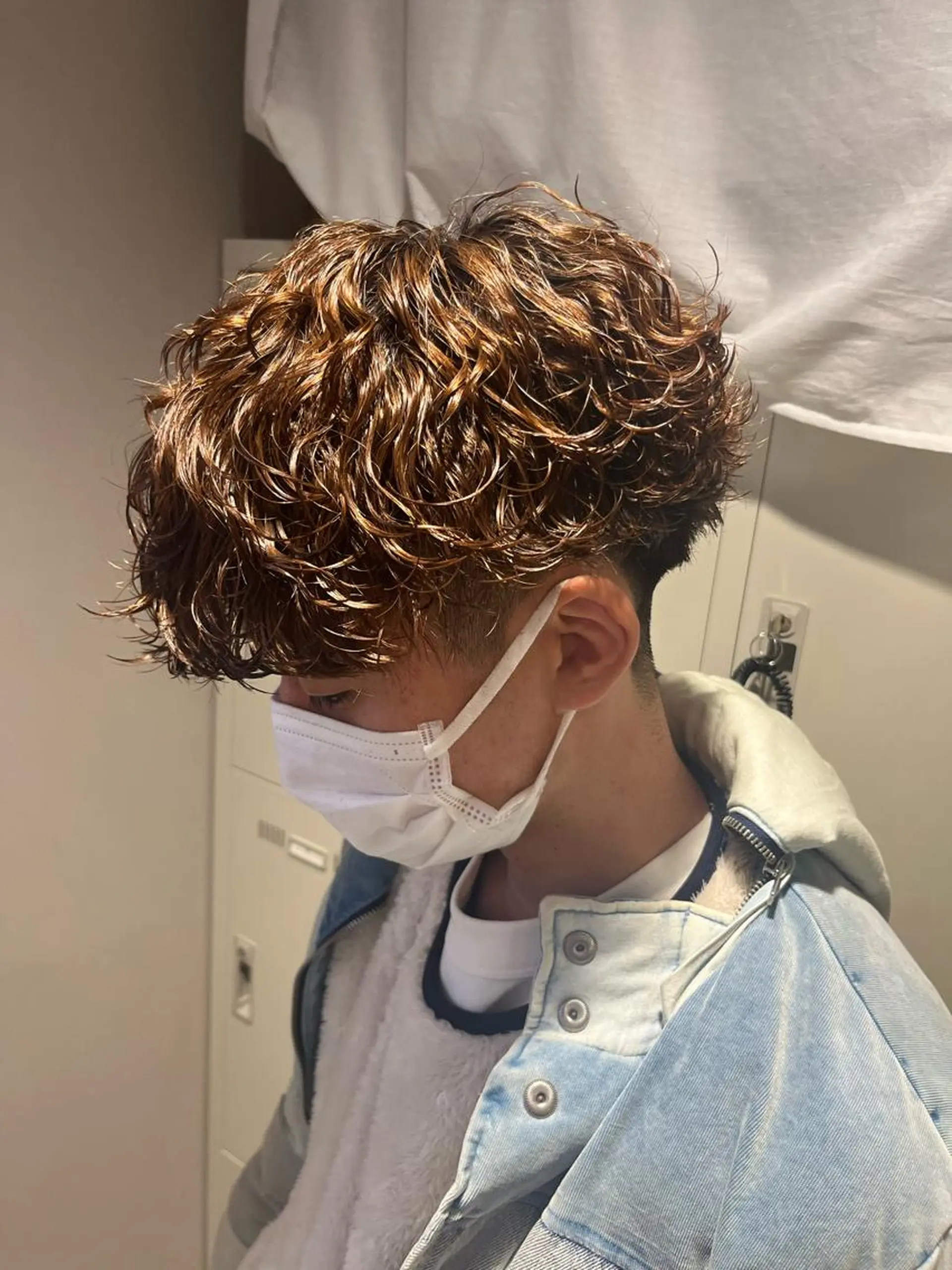 ショート パーマ メンズ 川崎1メンズパーマ師 🌀岩﨑弘成🌀のヘアスタイル